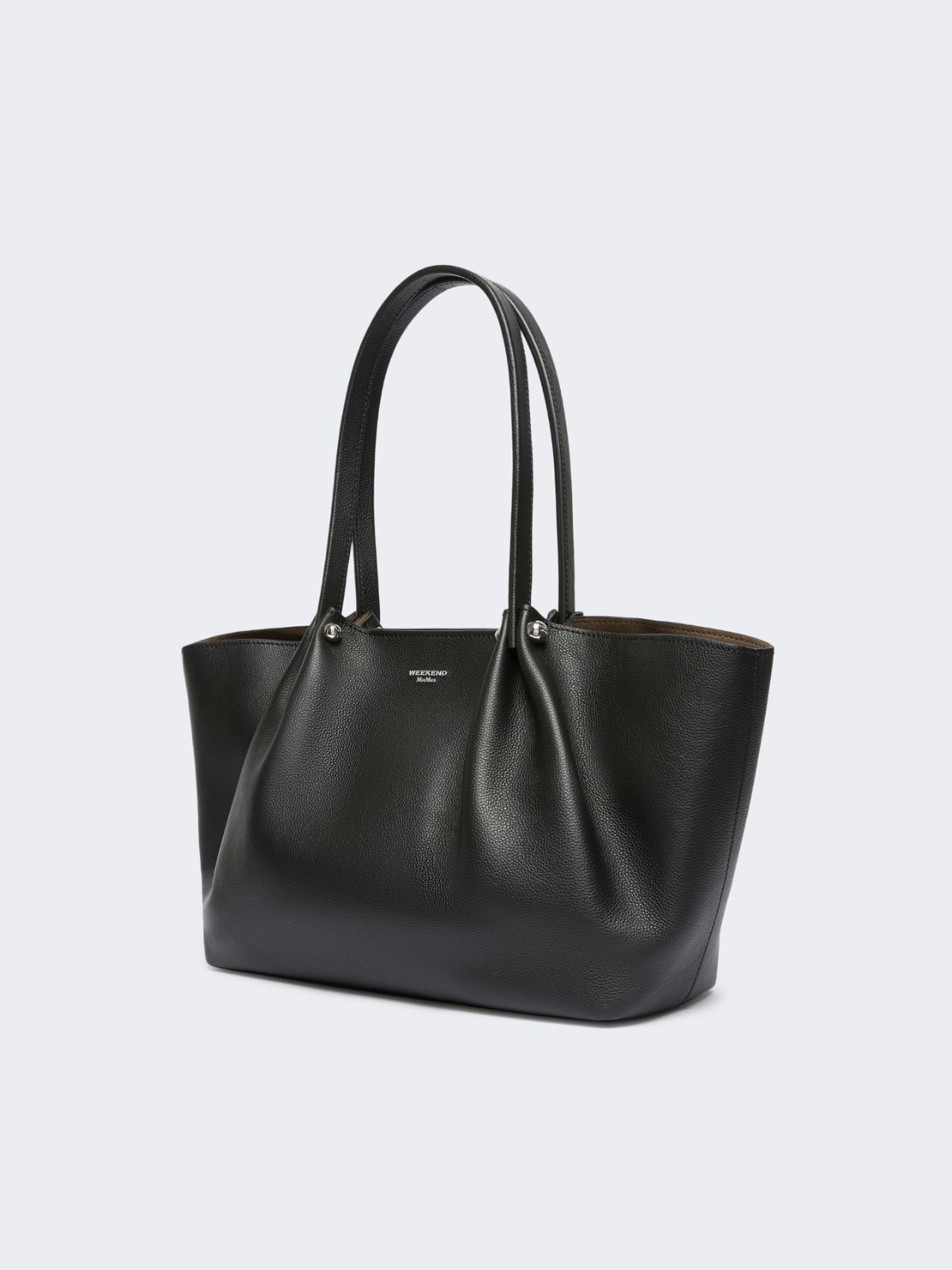 Textured leather tote bag - Weekend Max Mara - 2