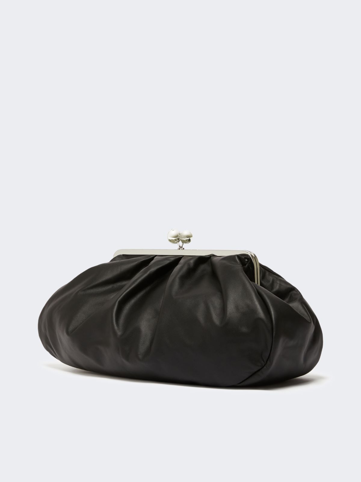 Large sheepskin Pasticcino Bag - BLACK - Weekend - 2