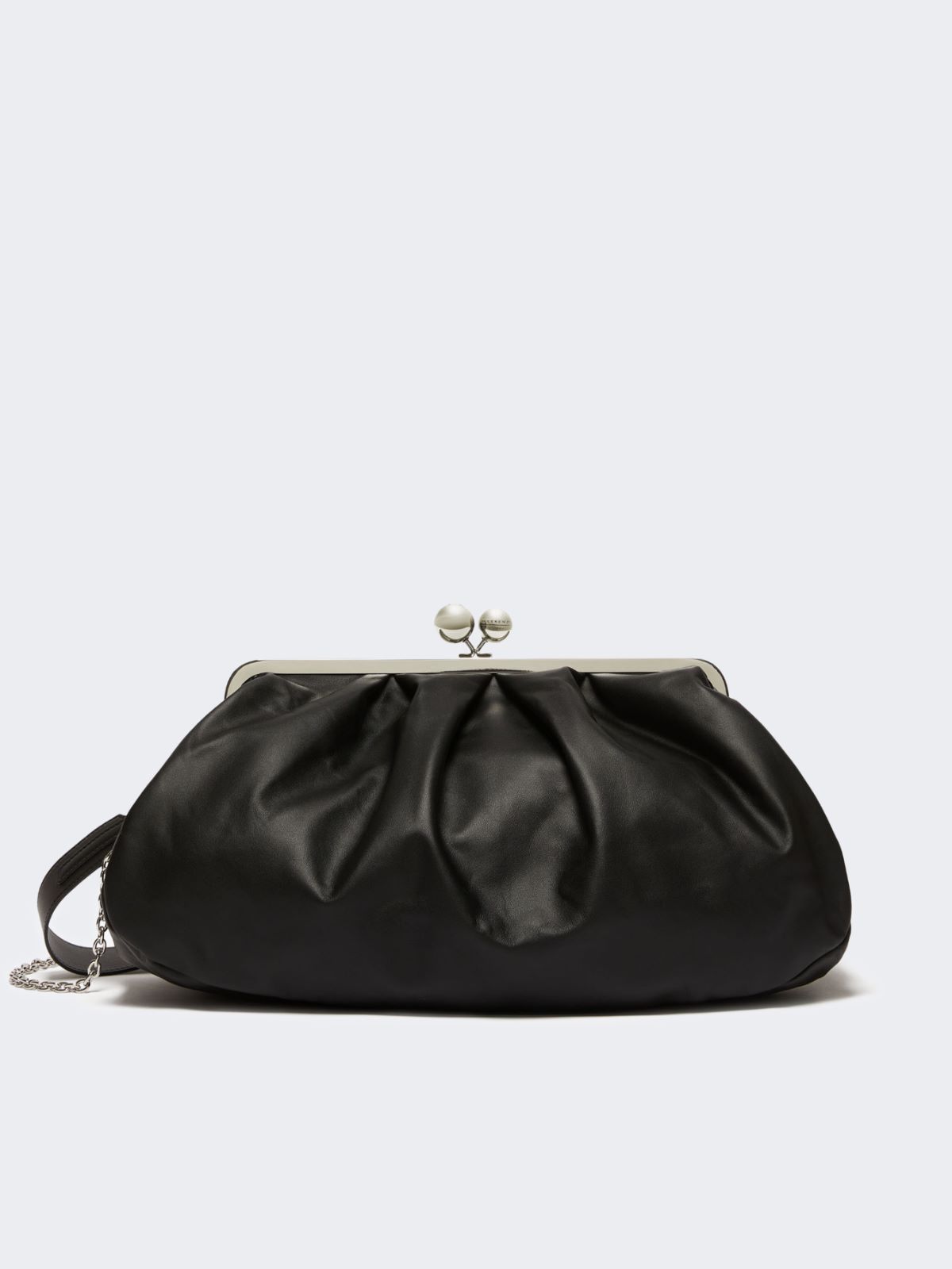Large sheepskin Pasticcino Bag - BLACK - Weekend
