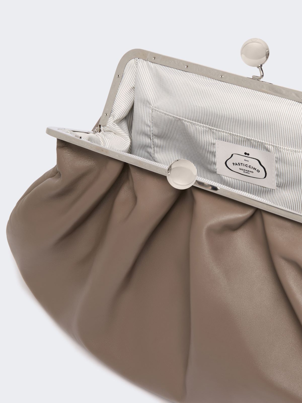 Large sheepskin Pasticcino Bag - MUD - Weekend Max Mara - 6