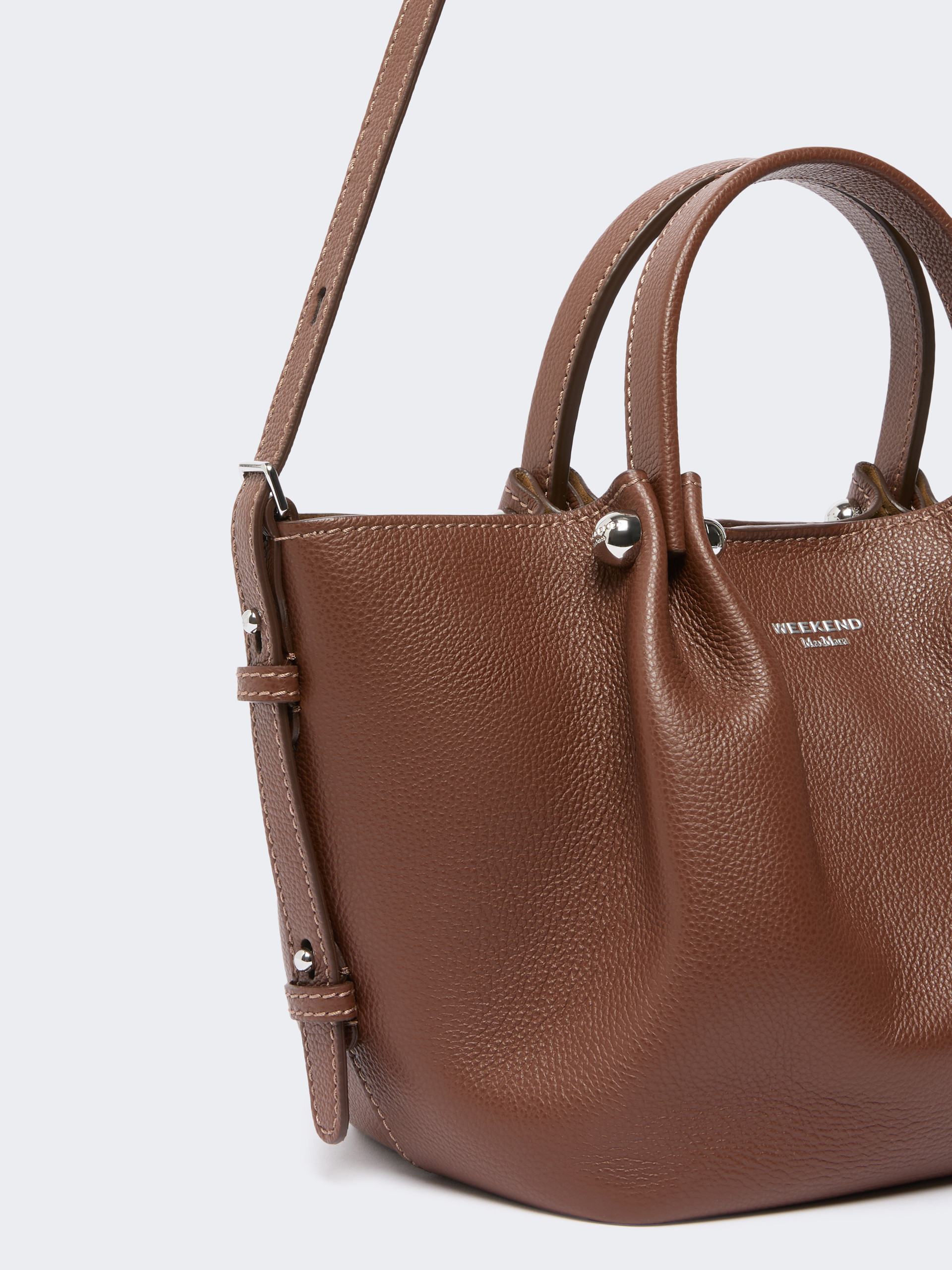 Tote bag piccola in pelle texturizzata - Weekend Max Mara - 5