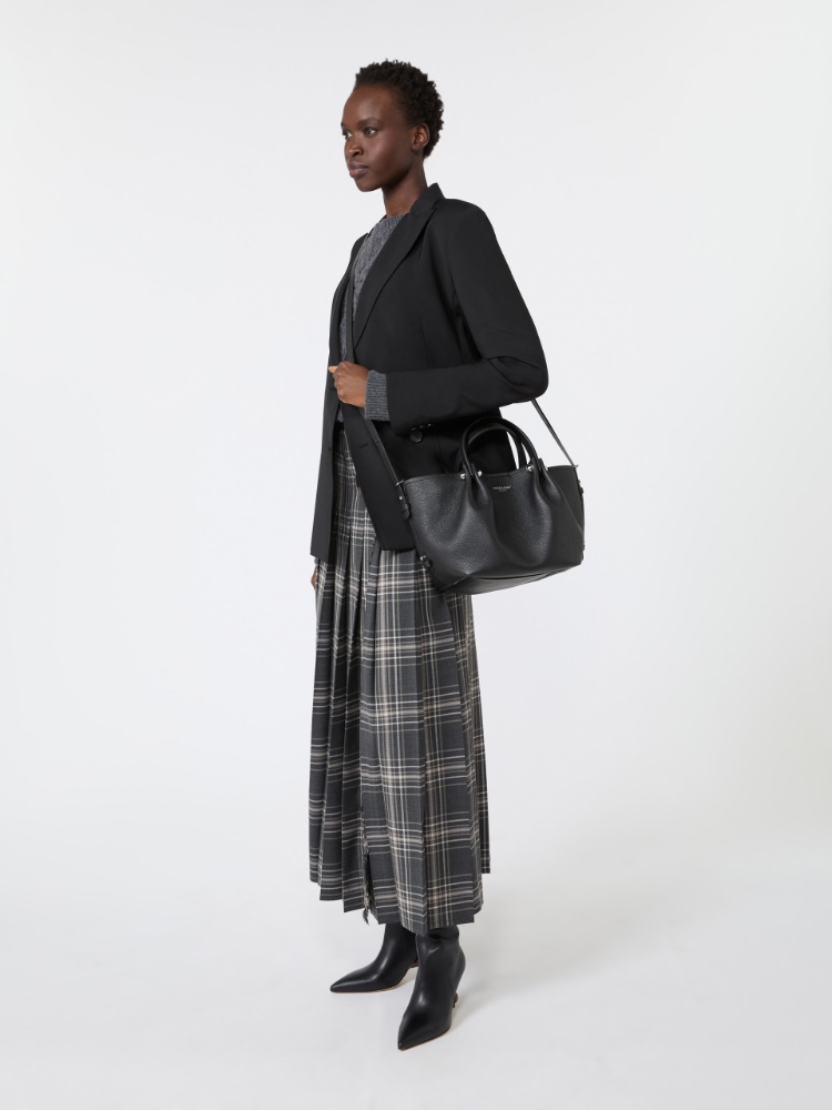 Small textured leather tote bag - Weekend Max Mara - 2