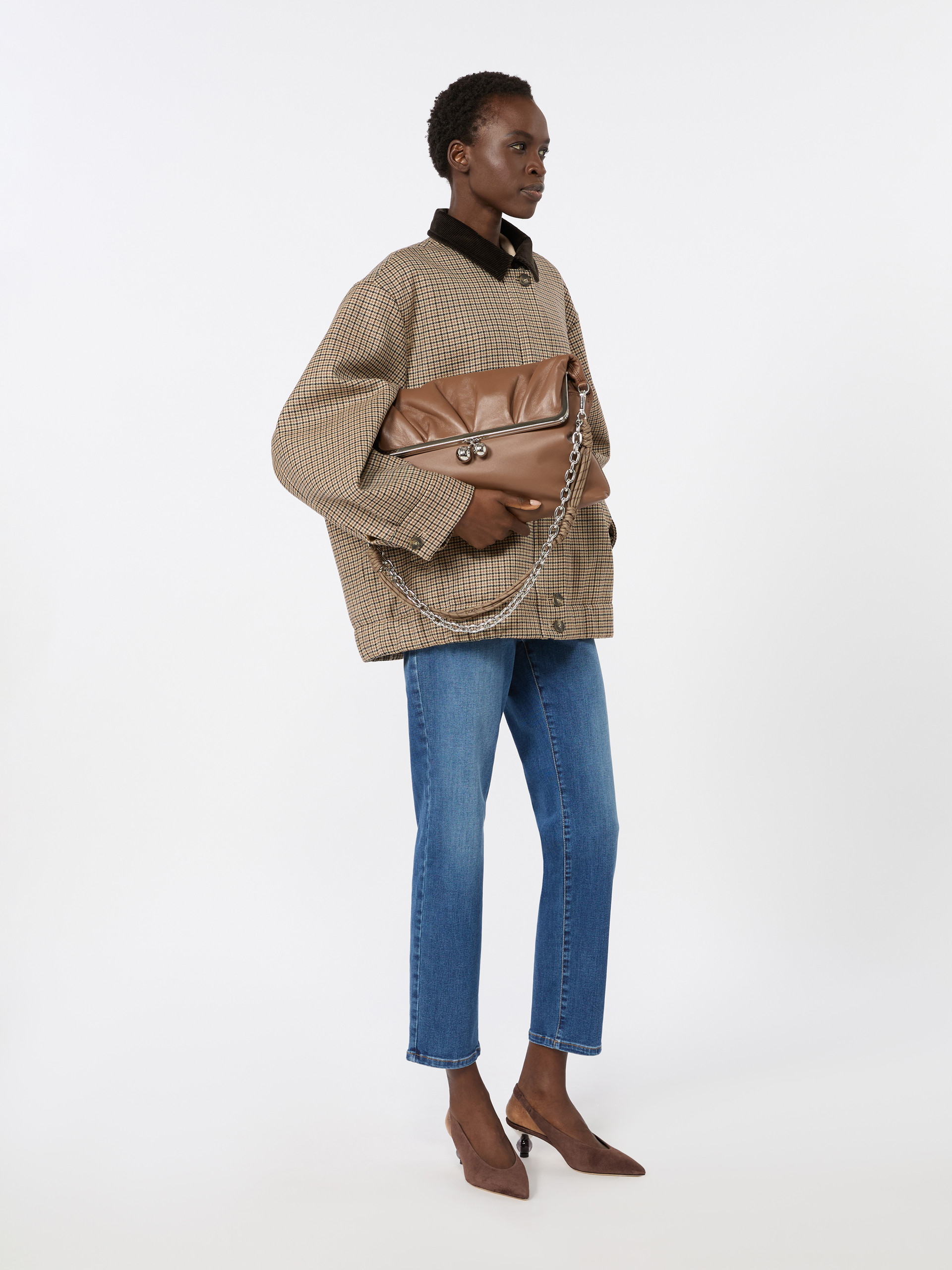 Busta Pasticcino Bag in montone - CUOIO - Weekend Max Mara - 7