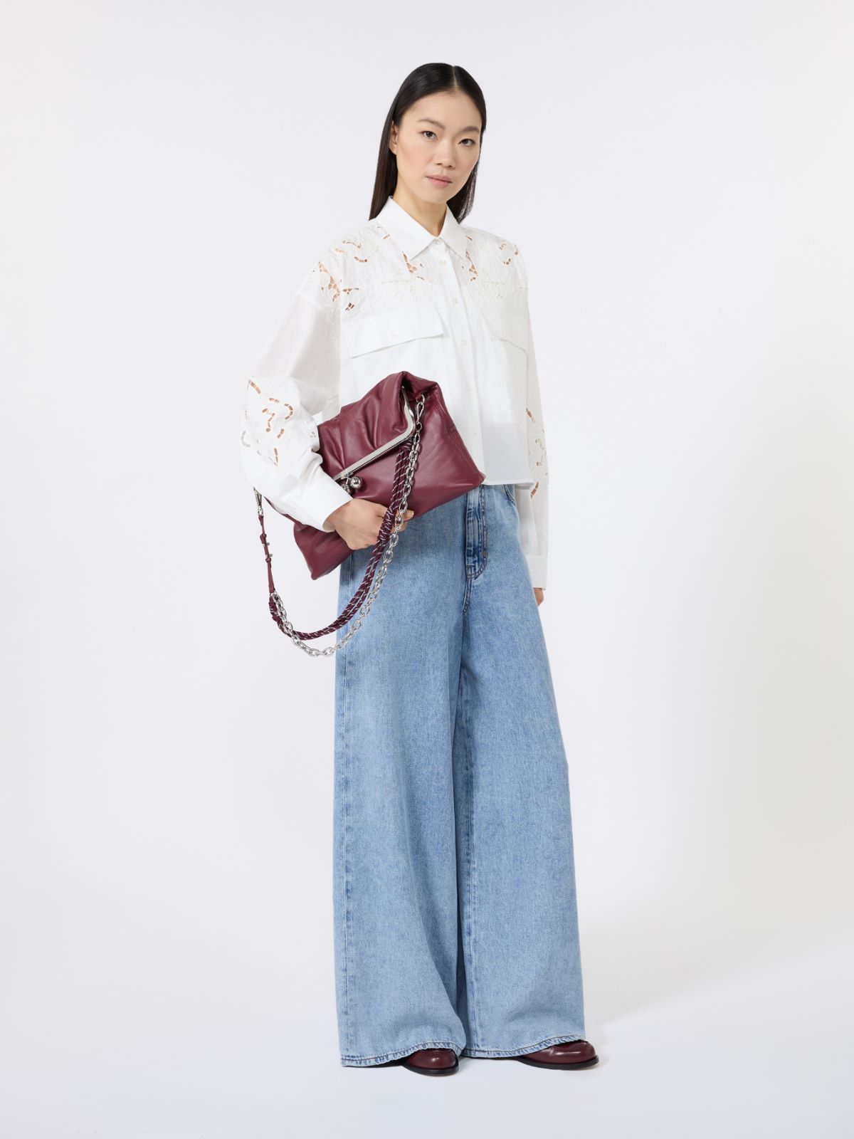 Clutch-style sheepskin Pasticcino Bag - RUBY - Weekend Max Mara - 7
