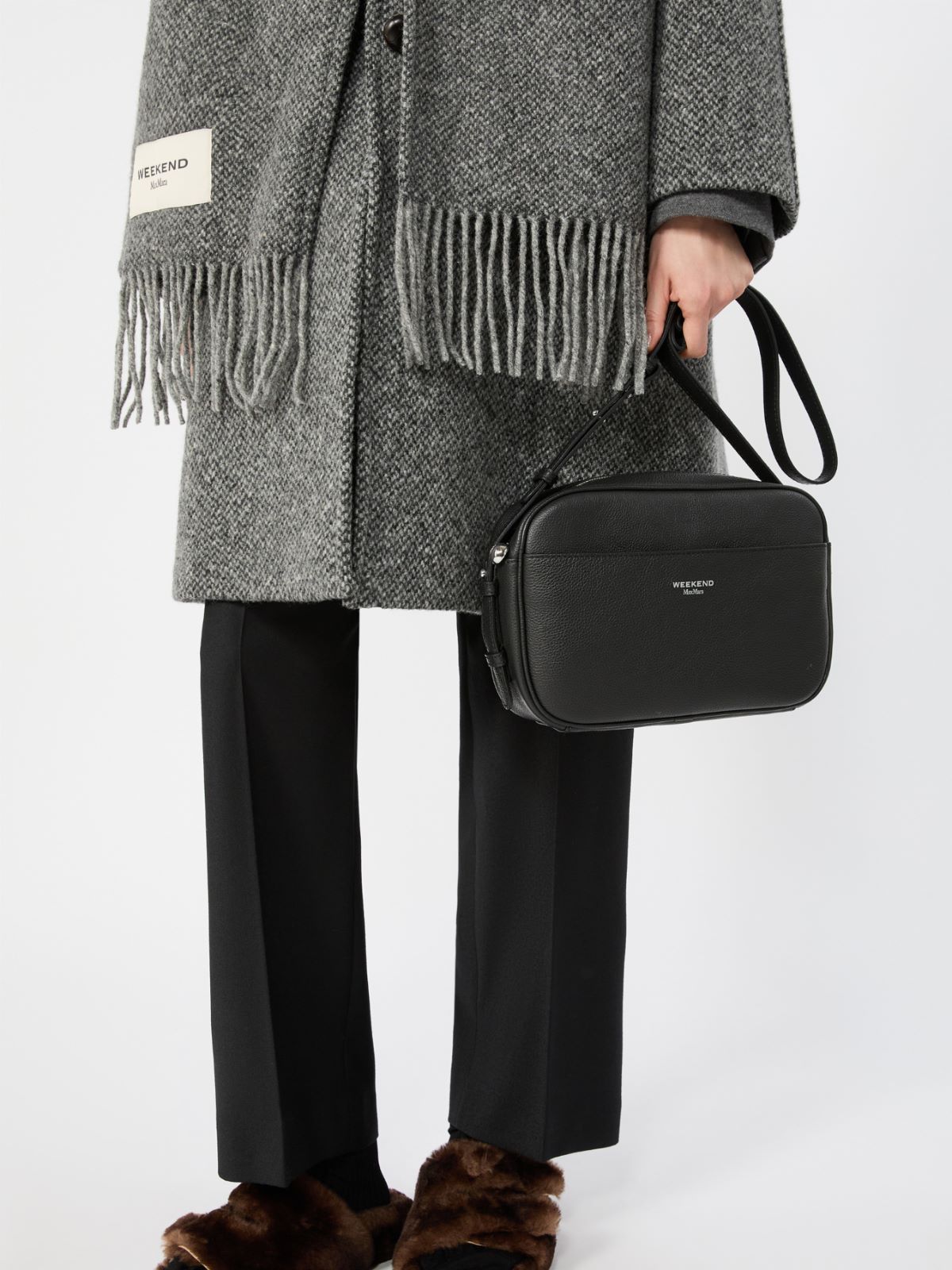 Textured leather camera bag - Weekend Max Mara - 7