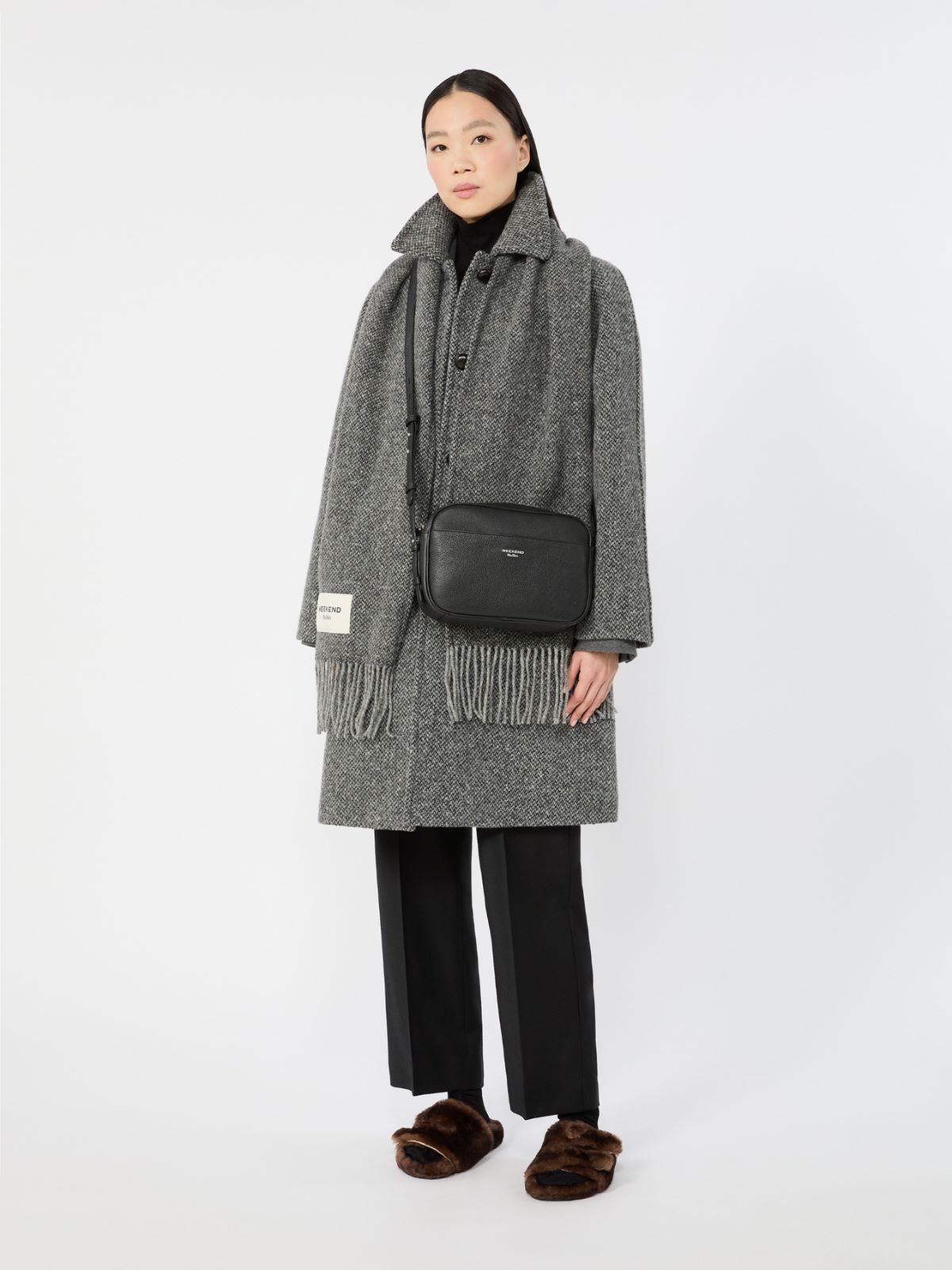 Textured leather camera bag - Weekend Max Mara - 8