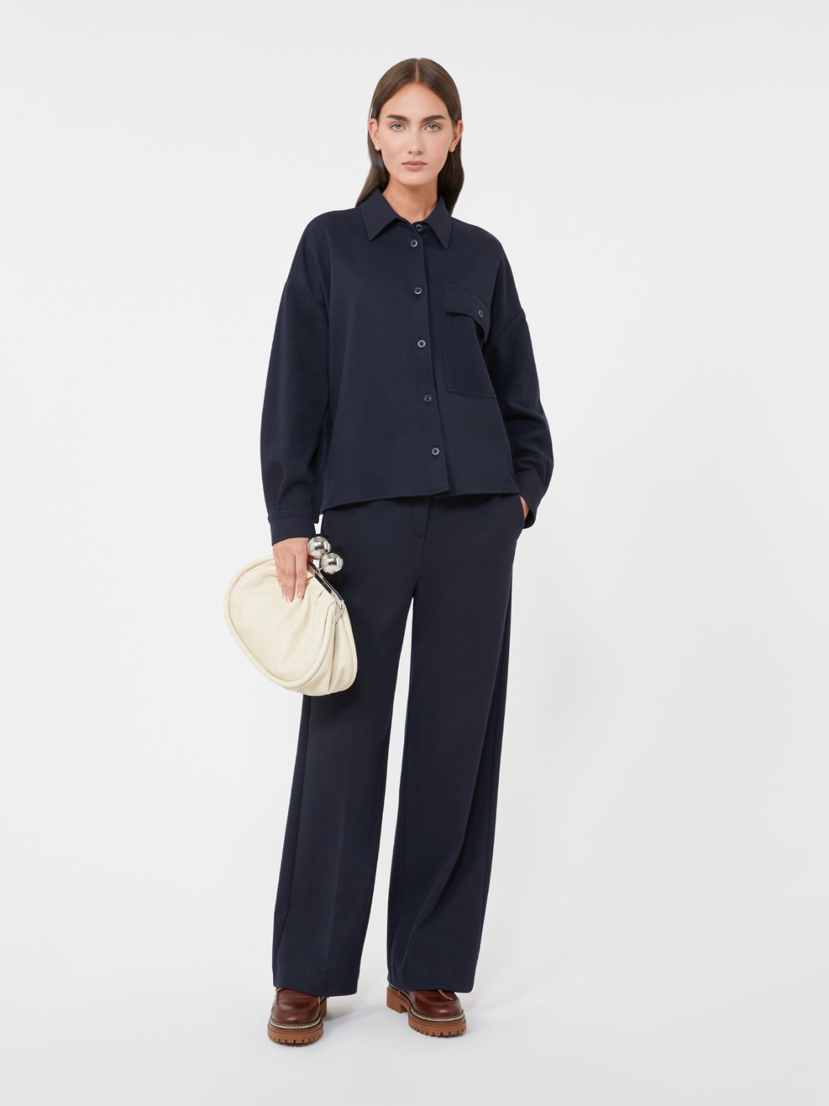 Medium sheepskin Pasticcino Bag - IVORY - Weekend - 7