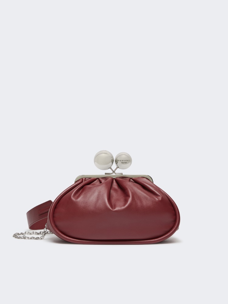 Medium Pasticcino Bag in glossy nappa leather - RUBY - Weekend Max Mara