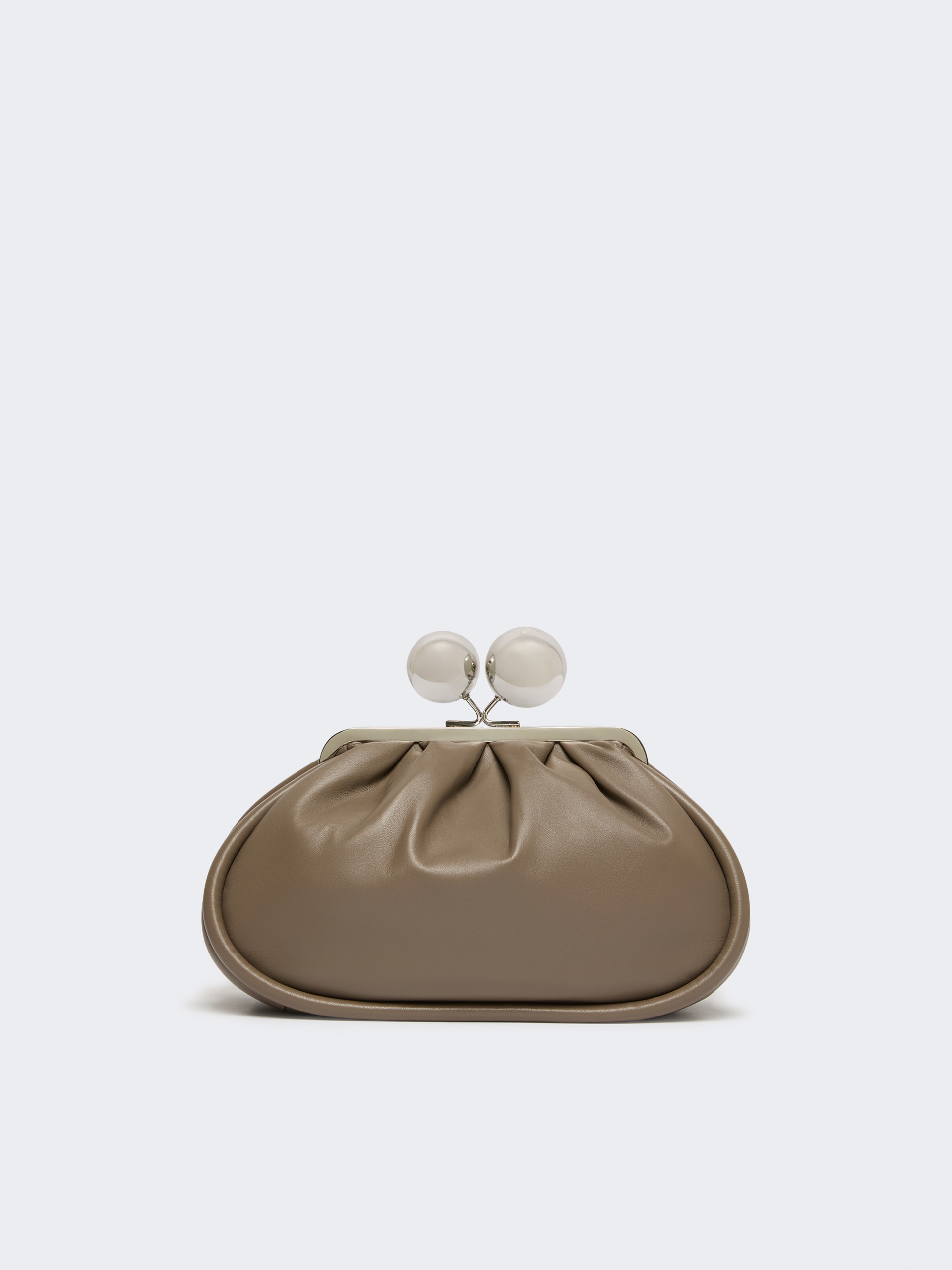Medium Pasticcino Bag in glossy nappa leather - MUD - Weekend Max Mara - 3