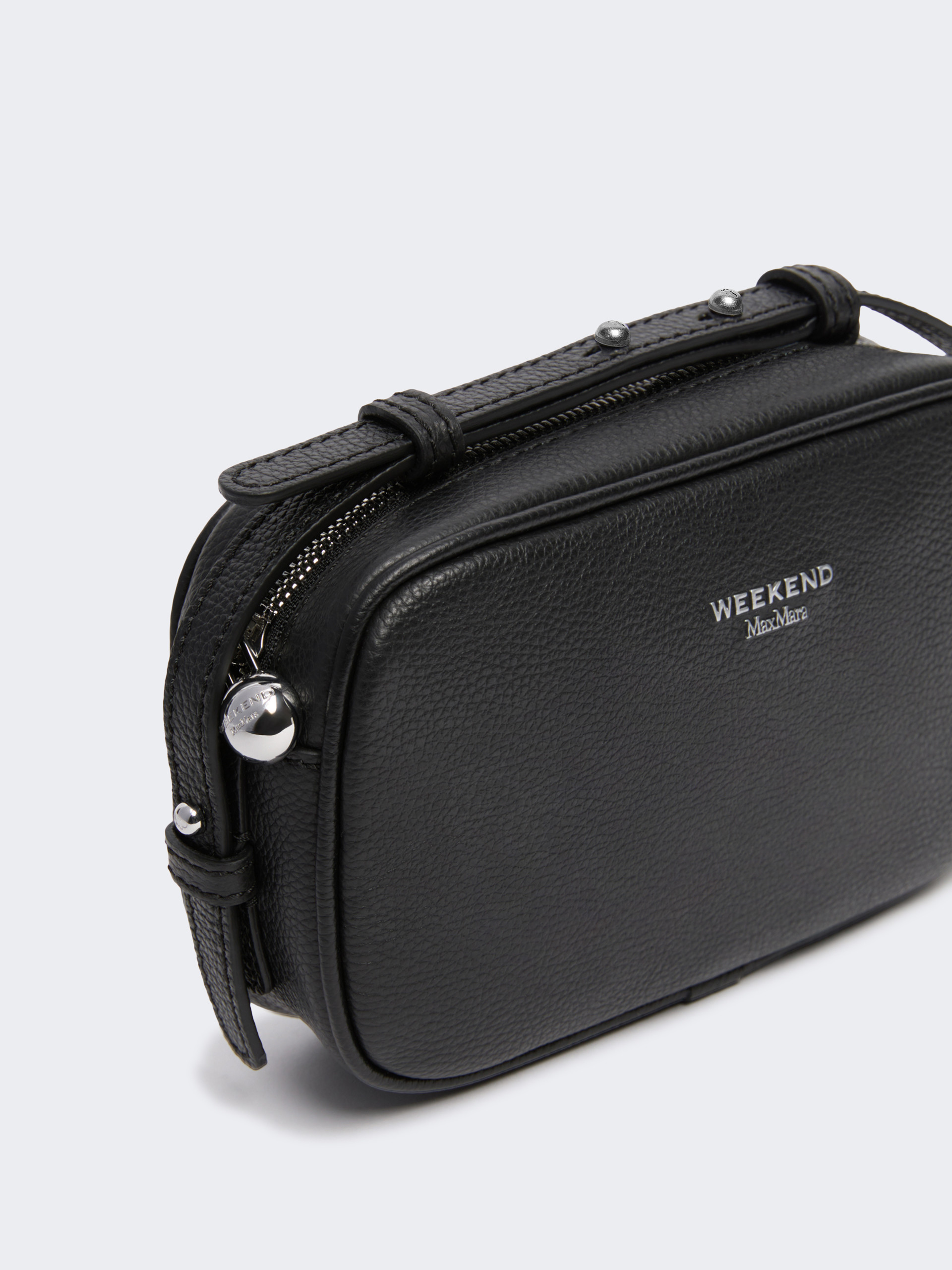 Small textured leather camera bag - Weekend Max Mara - 4