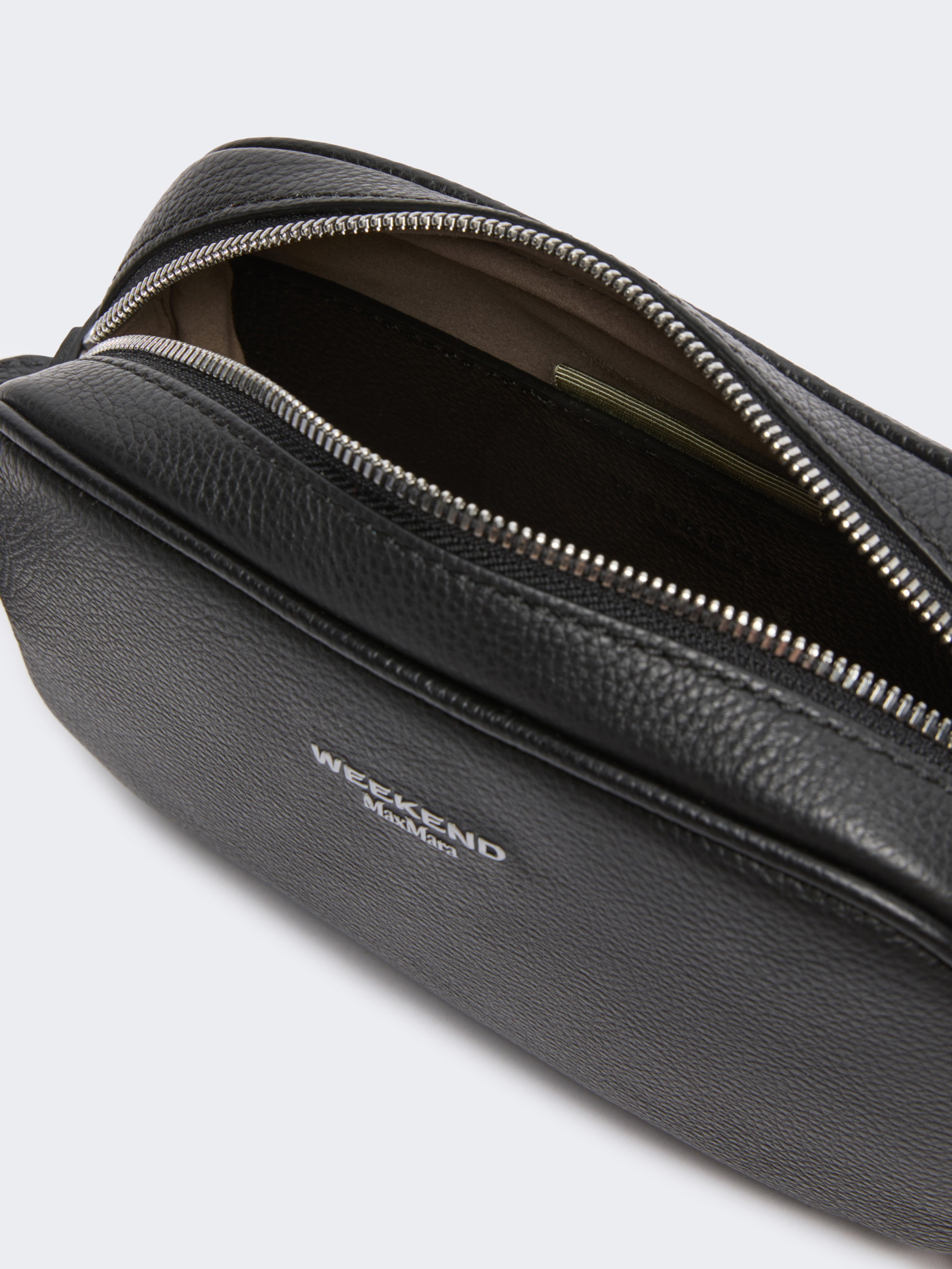 Small textured leather camera bag - Weekend Max Mara - 5