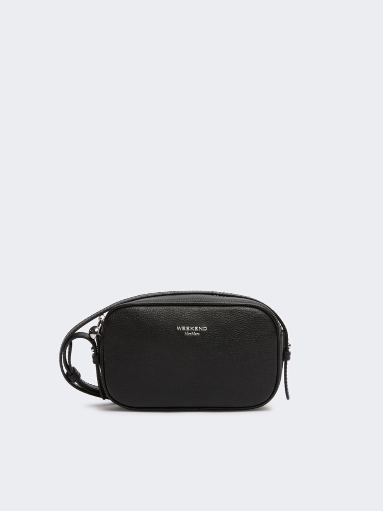 Small textured leather camera bag - Weekend Max Mara
