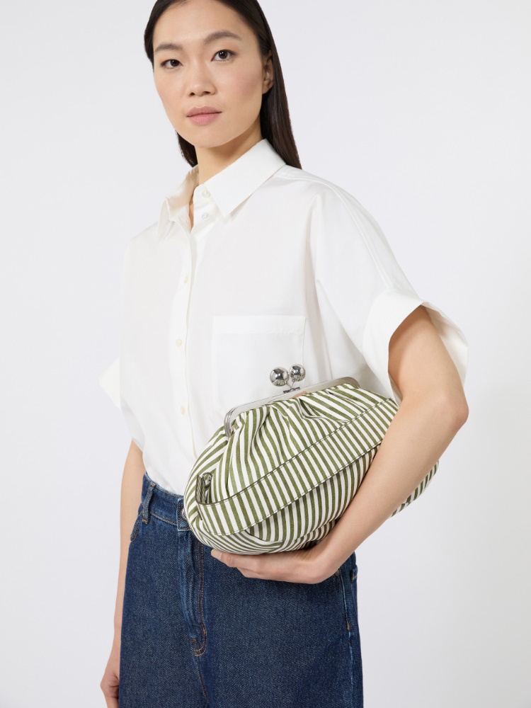 Medium Pasticcino Bag in printed nappa - OLIVE GREEN - Weekend Max Mara - 9