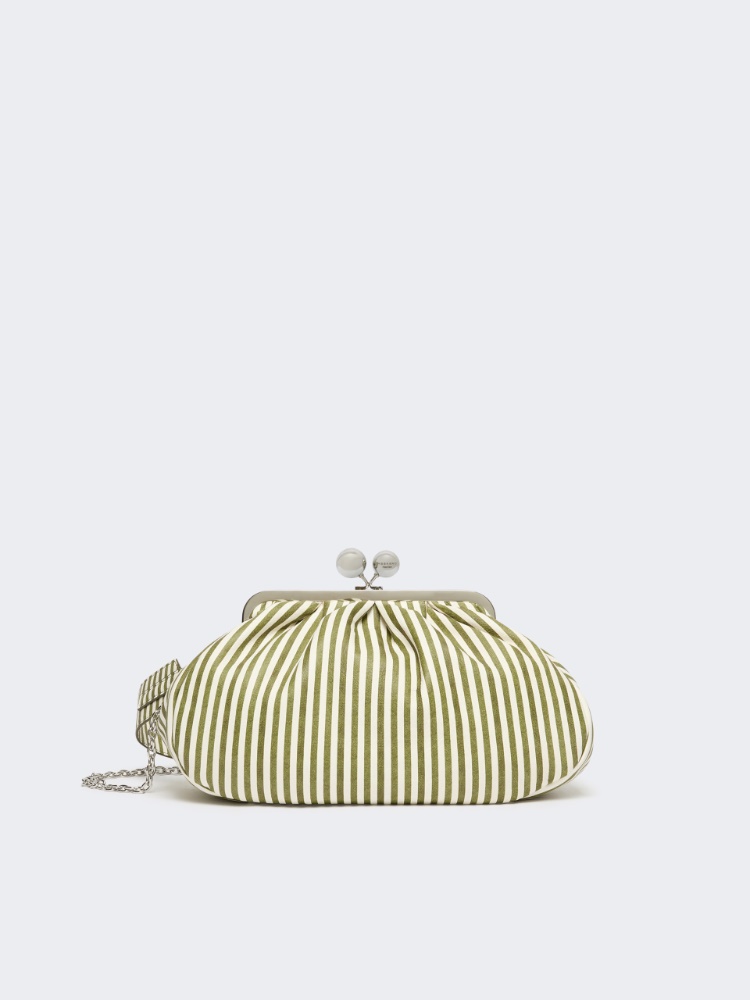 Medium Pasticcino Bag in printed nappa - OLIVE GREEN - Weekend Max Mara