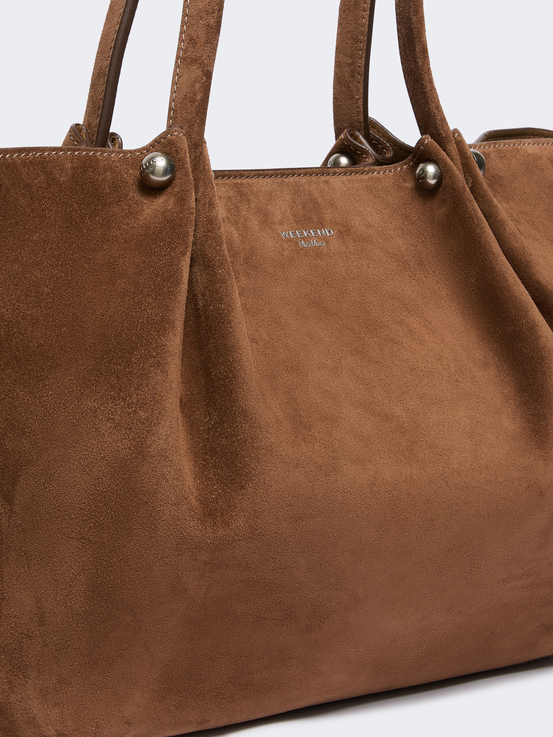 Tote bag in suede - Weekend Max Mara - 5