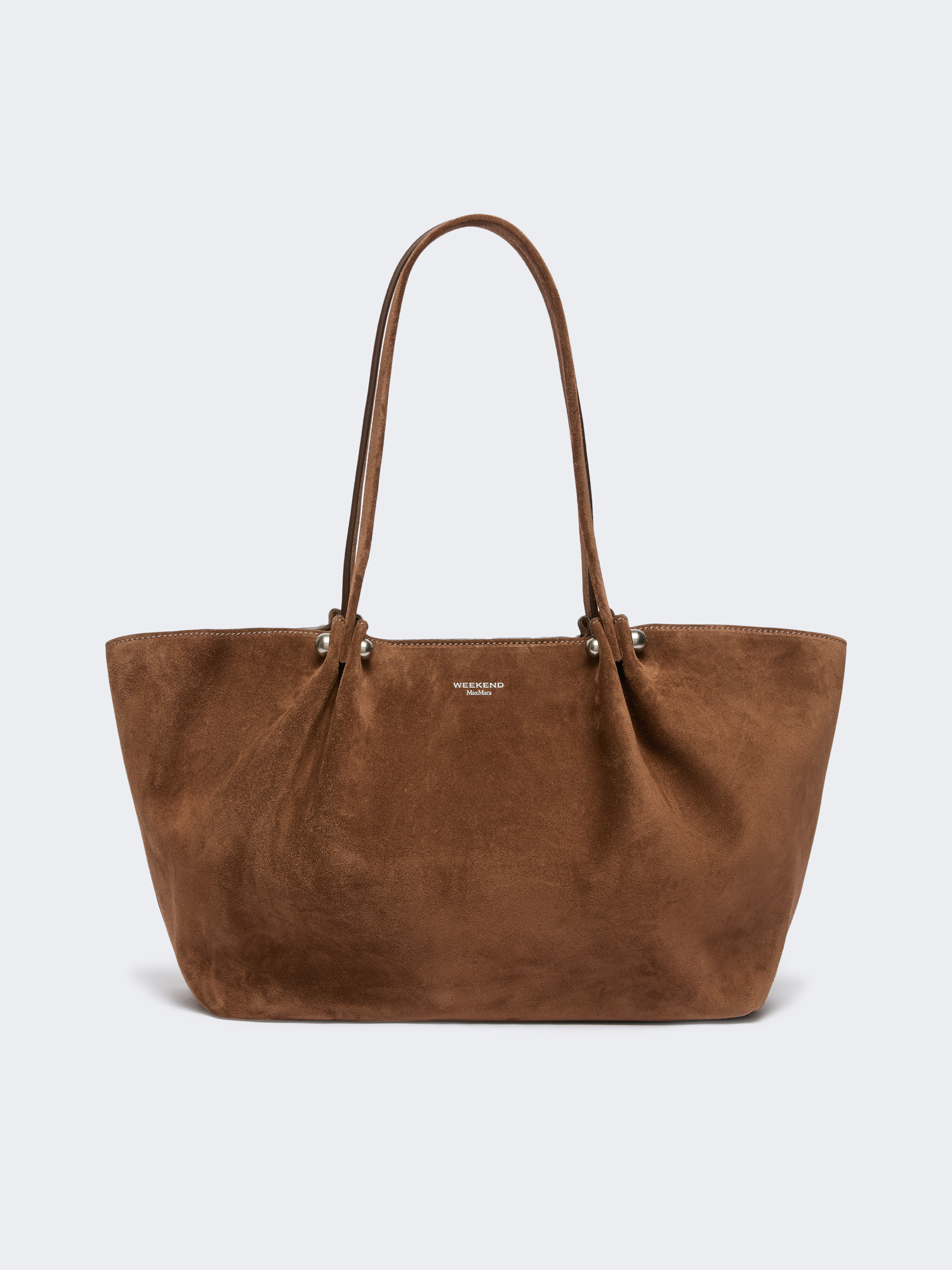 Tote bag in suede - Weekend Max Mara