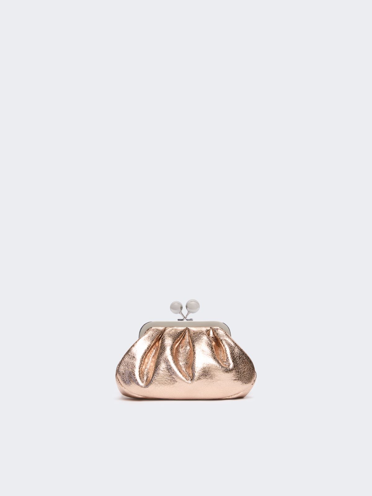Pasticcino Bag extra small in pelle laminata - ROSA - Weekend Max Mara - 3