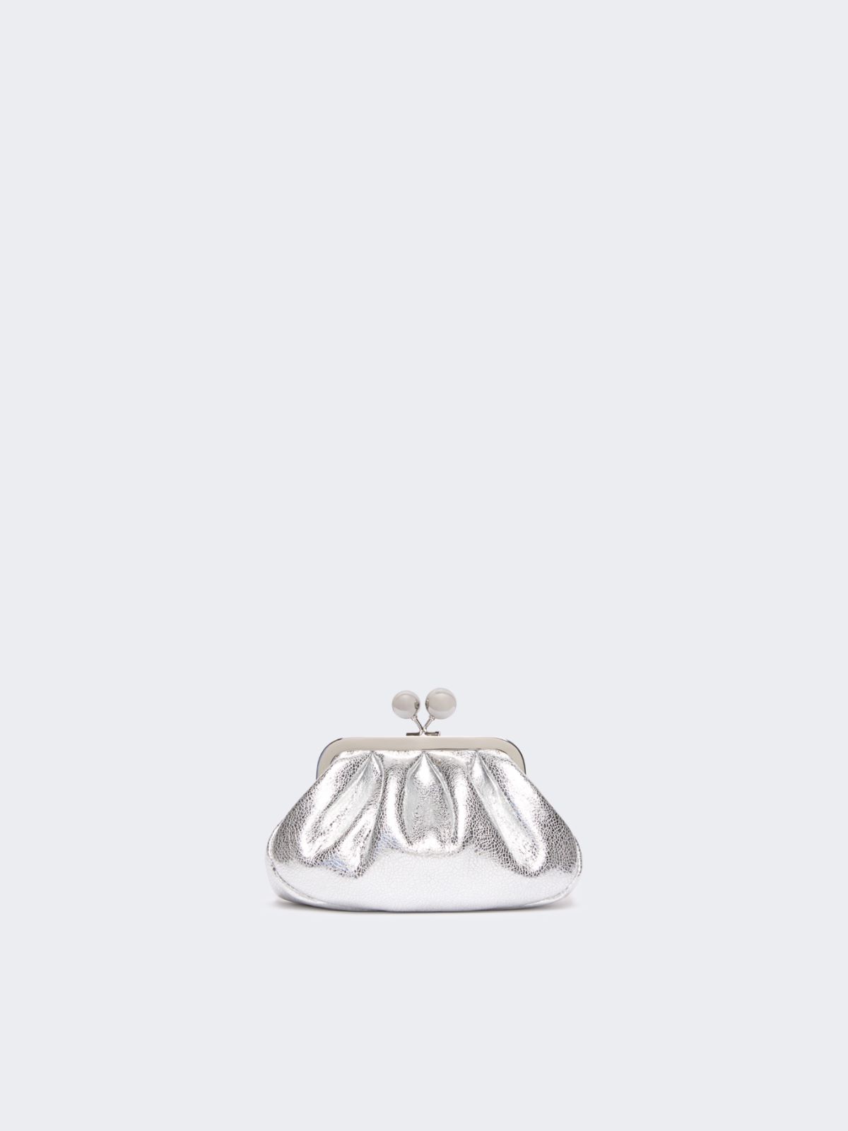 Pasticcino Bag extra small in pelle laminata - ARGENTO - Weekend Max Mara - 3