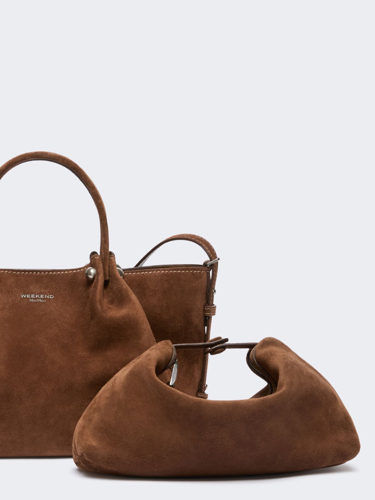 Tote bag piccola in suede - Weekend Max Mara - 5