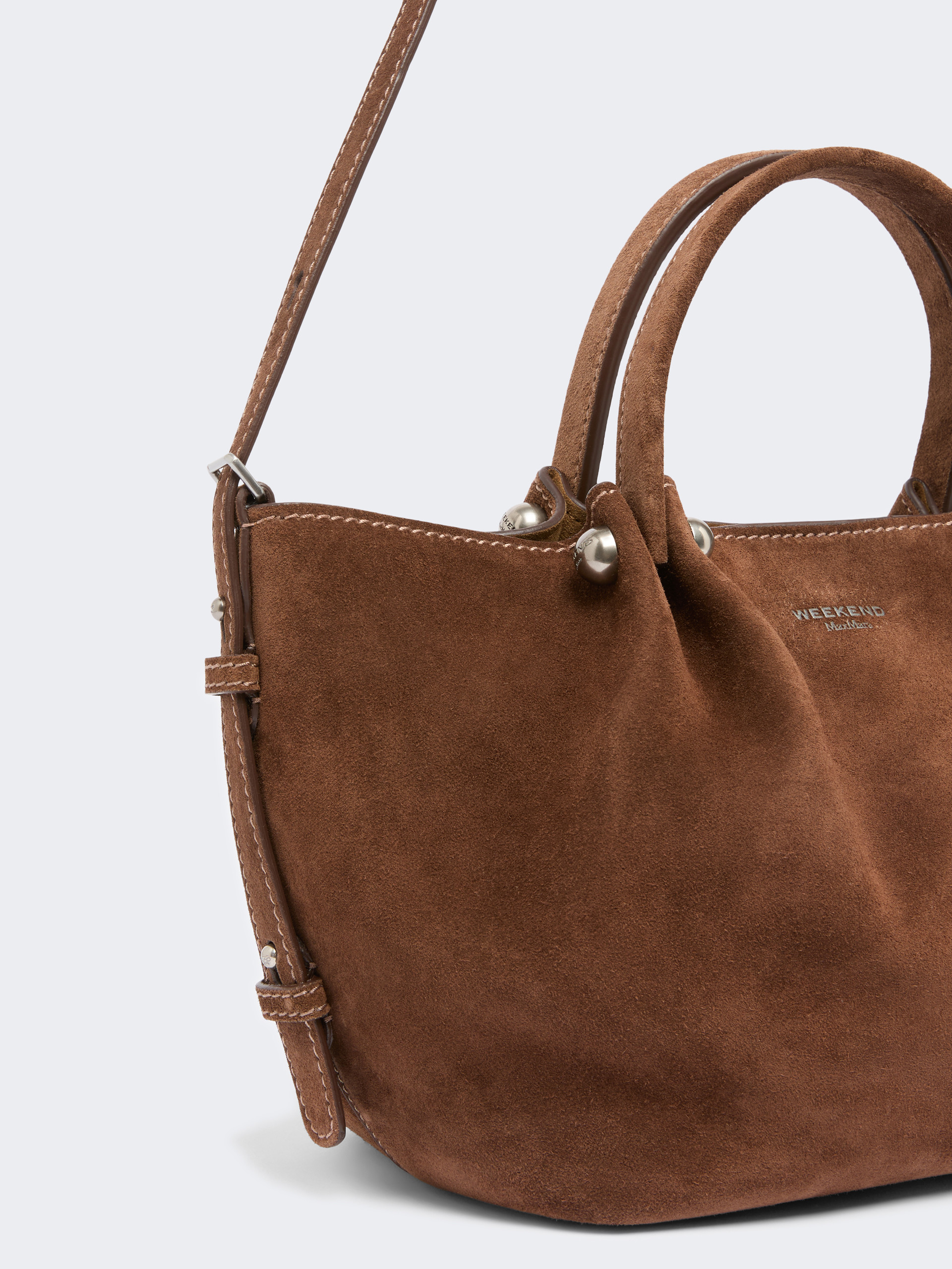 Tote bag piccola in suede - Weekend Max Mara - 6