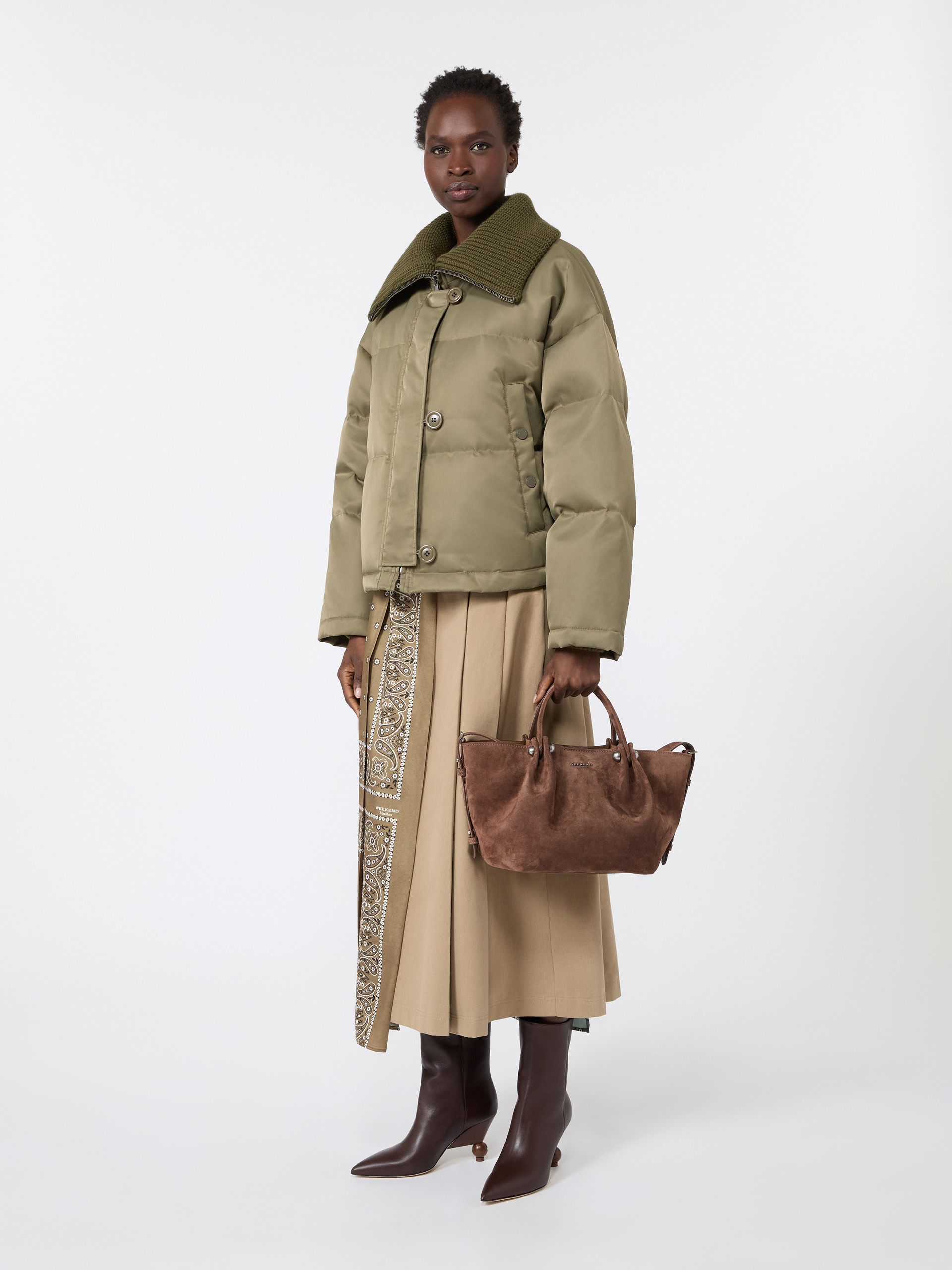 Small suede tote bag - Weekend Max Mara - 8