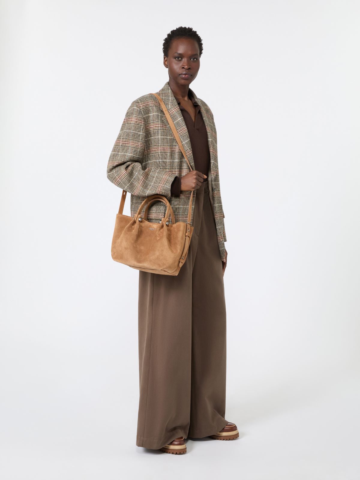 Small suede tote bag - Weekend Max Mara - 7