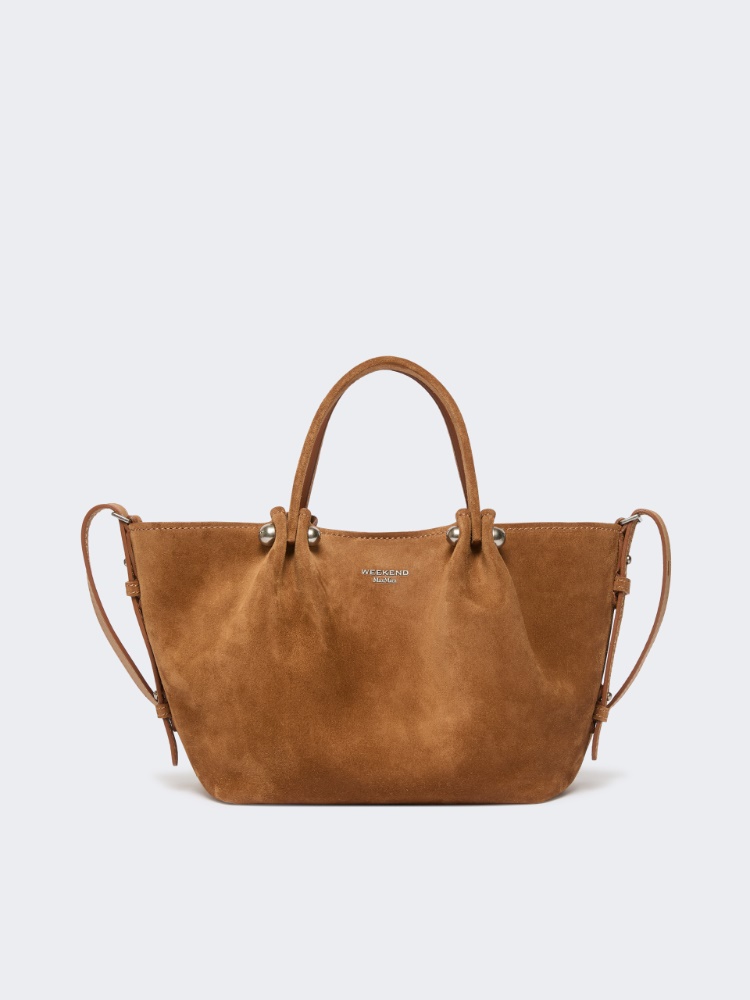 Small suede tote bag - Weekend Max Mara