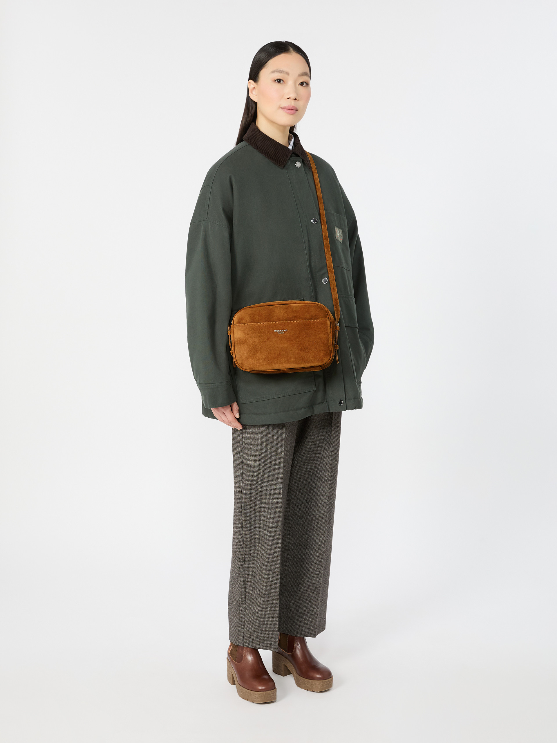 Daily Casual suede camera bag - Weekend Max Mara - 8