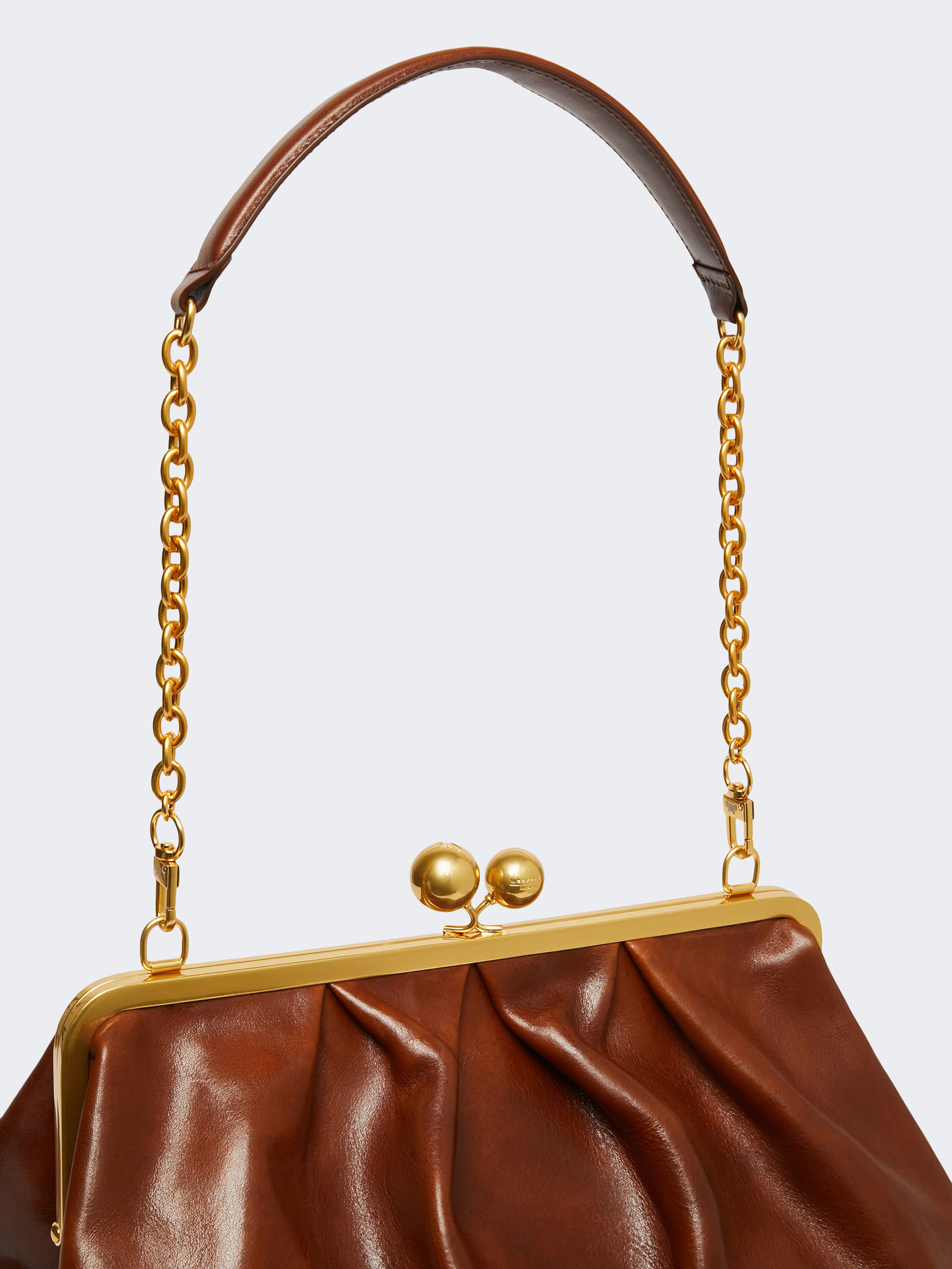 XXL leather Pasticcino Bag - Weekend Max Mara - 4