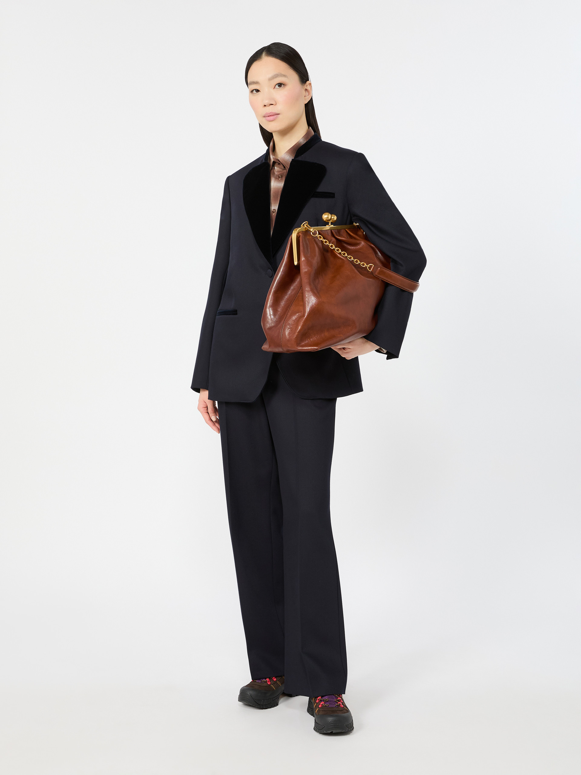 XXL leather Pasticcino Bag - Weekend Max Mara - 8