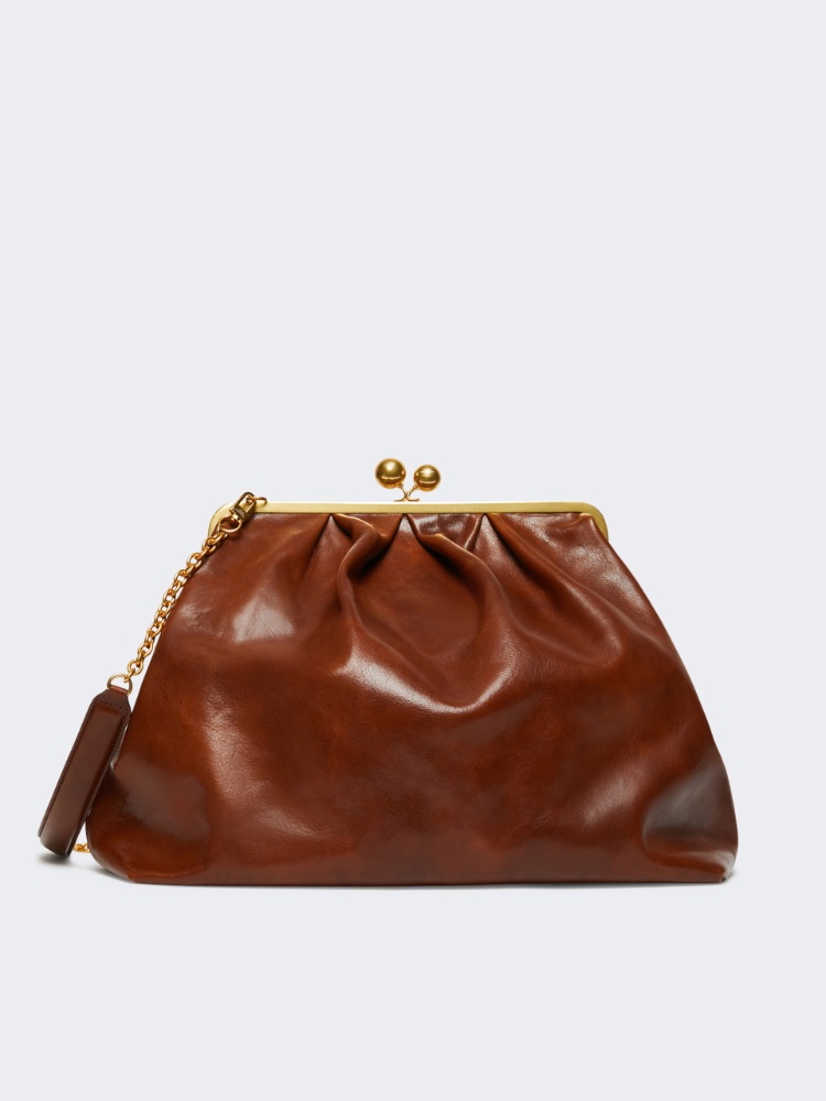 XXL leather Pasticcino Bag - Weekend Max Mara