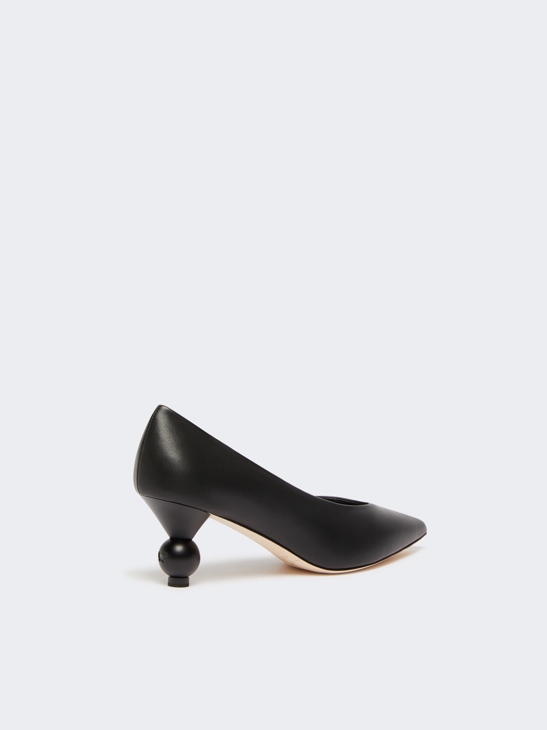Nappa sheepskin court shoes - BLACK - Weekend Max Mara - 3