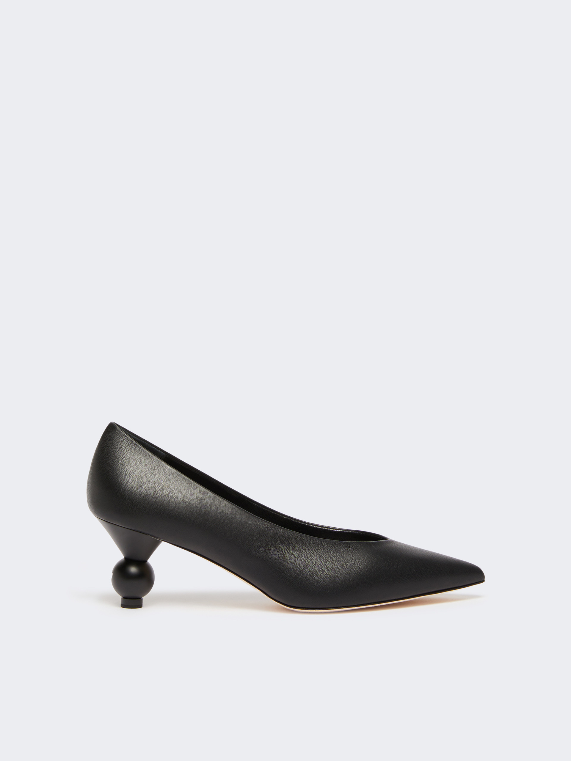 Nappa sheepskin court shoes - BLACK - Weekend Max Mara
