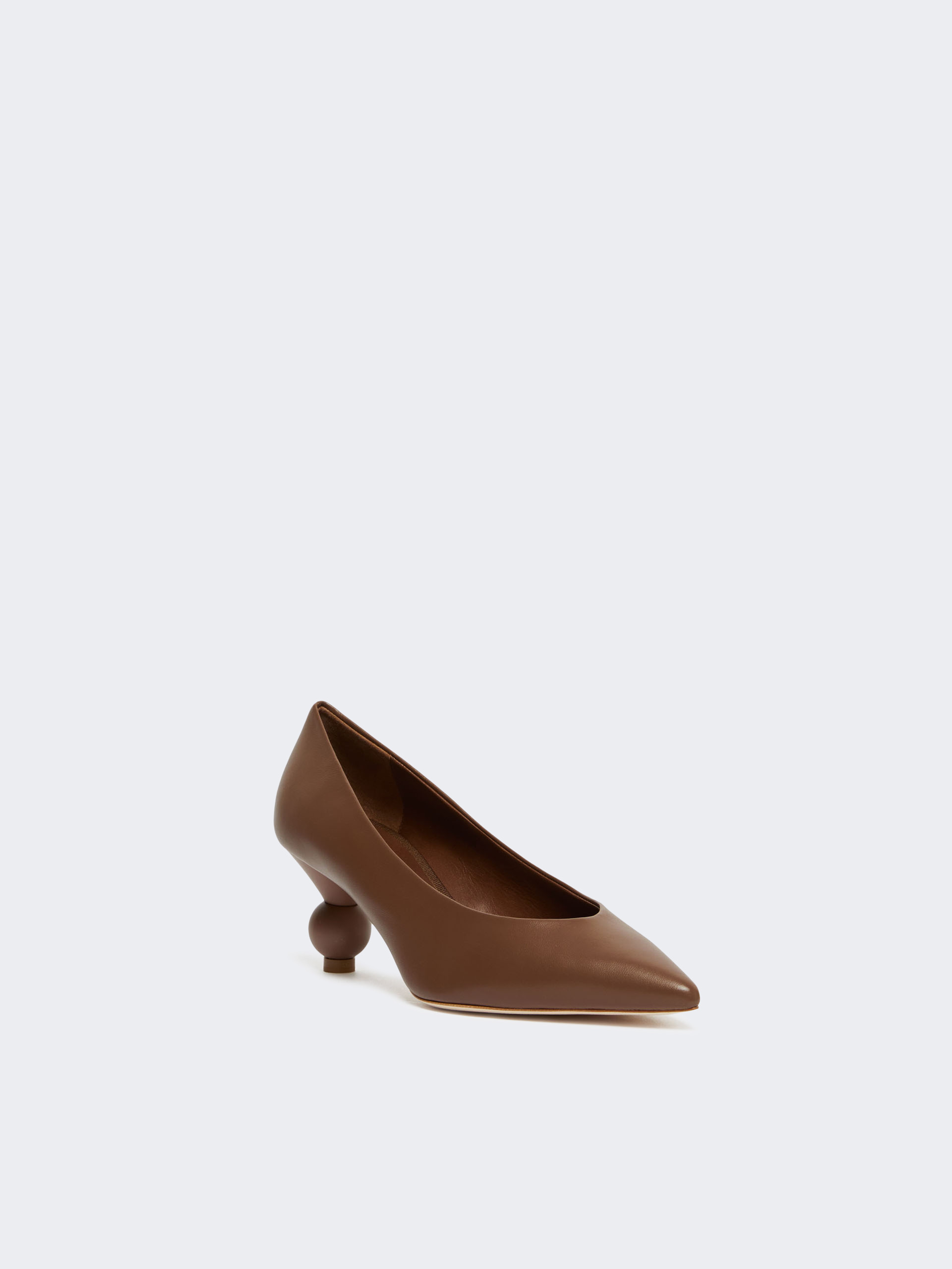 Nappa sheepskin court shoes - TOBACCO - Weekend Max Mara - 2