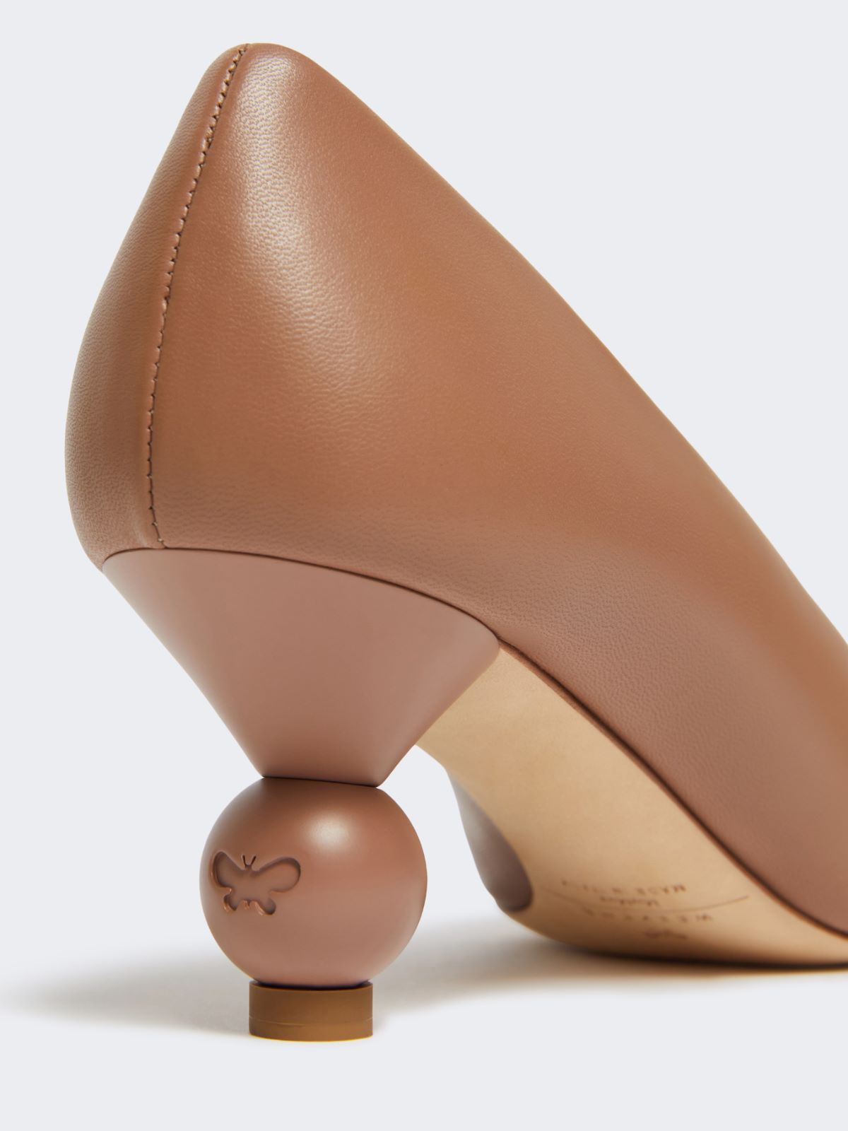 Nappa-finish sheepskin court shoes - NUDO - Weekend - 5