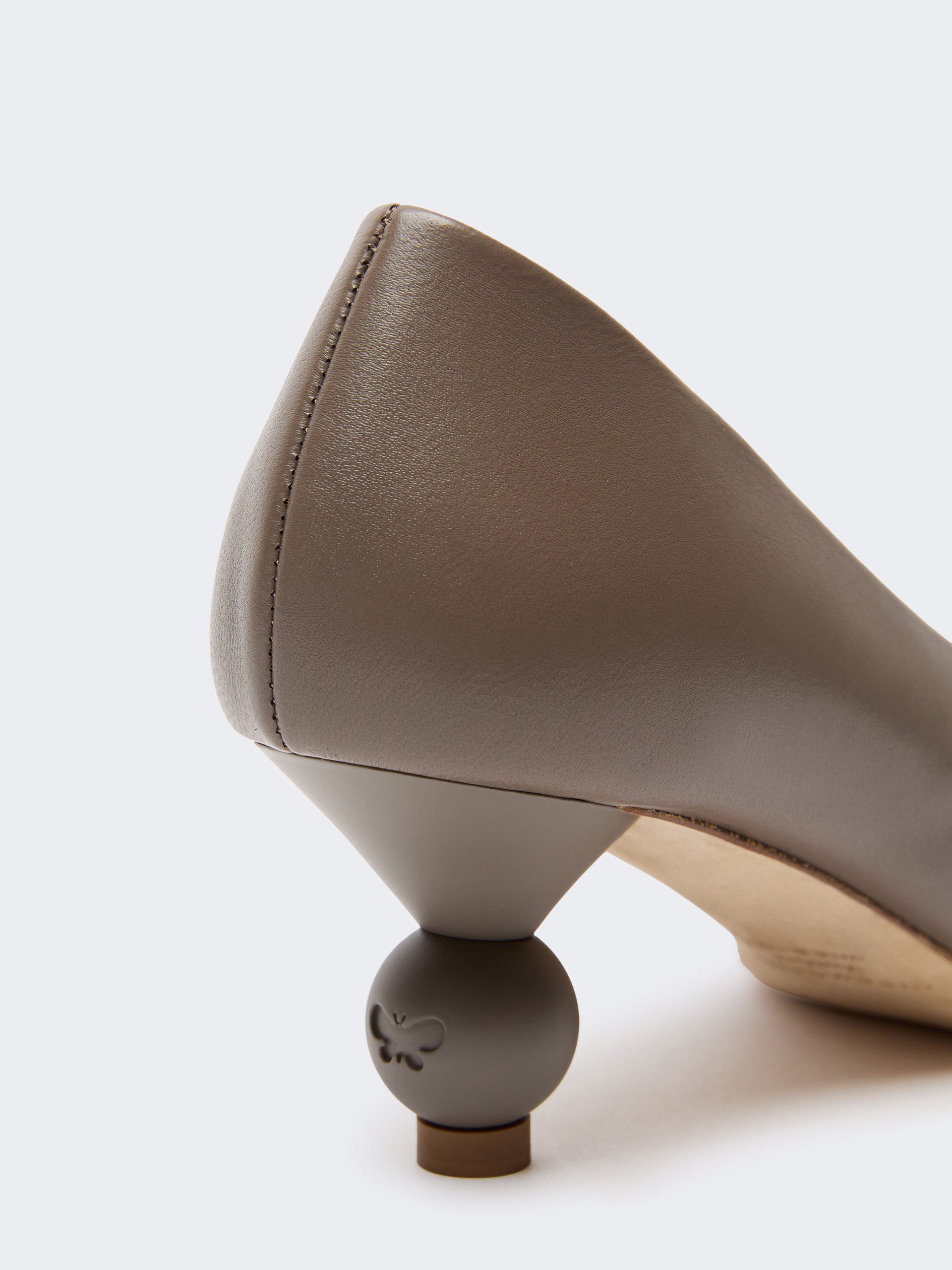 Nappa sheepskin court shoes - MUD - Weekend Max Mara - 5