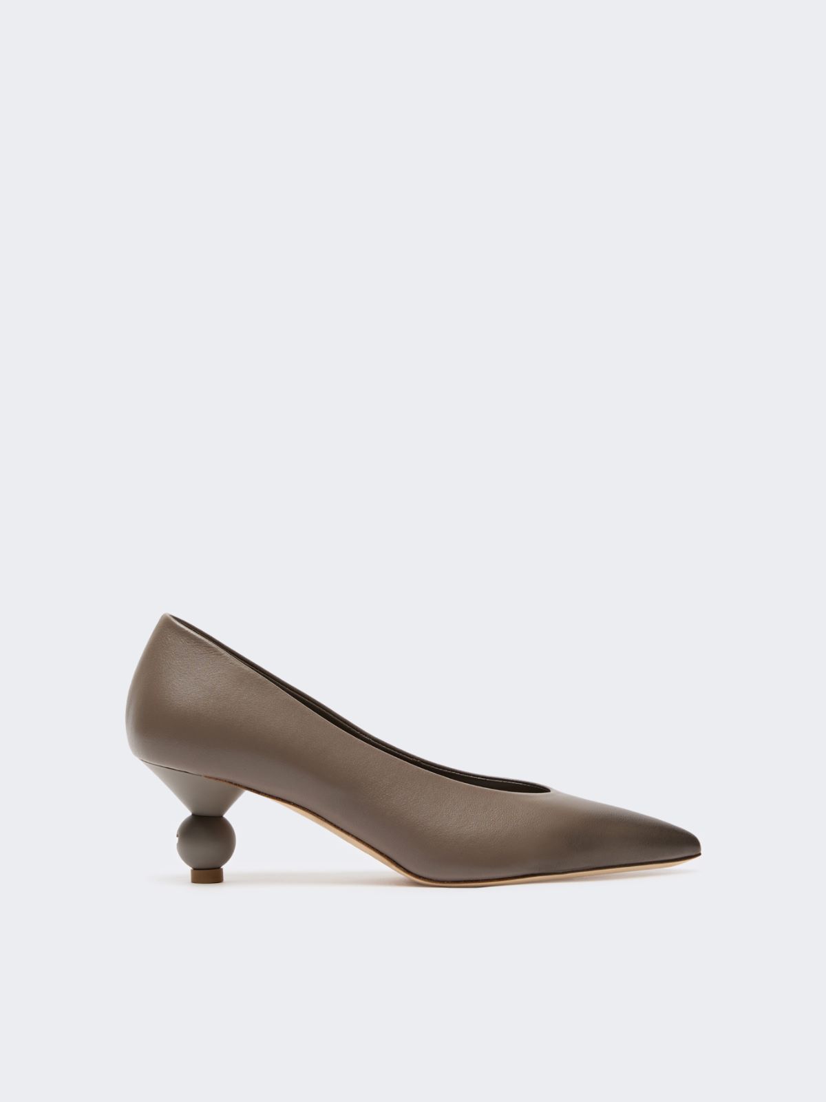 Nappa sheepskin court shoes - MUD - Weekend Max Mara