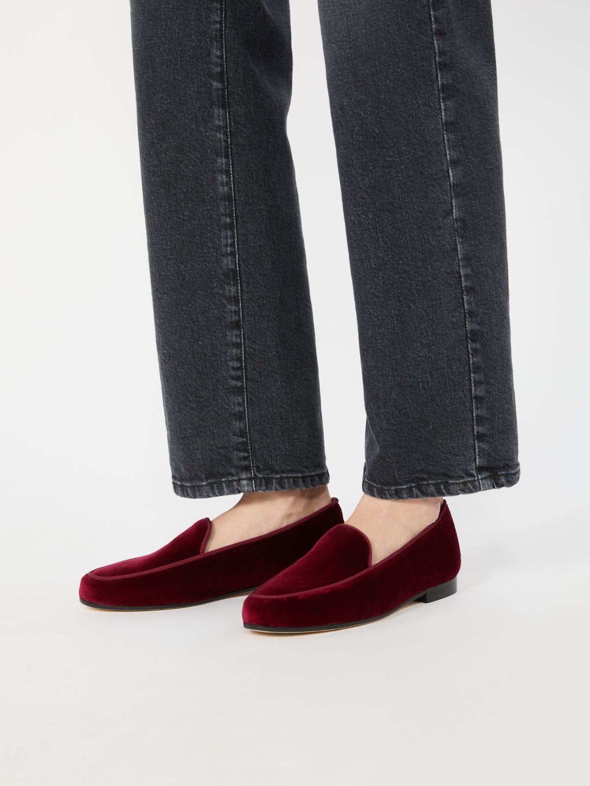 Cotton velvet moccasins - Weekend Max Mara - 6