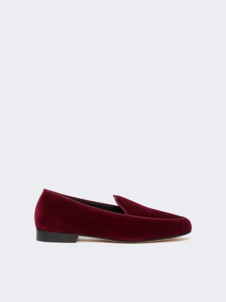 Cotton velvet moccasins - Weekend Max Mara - 2