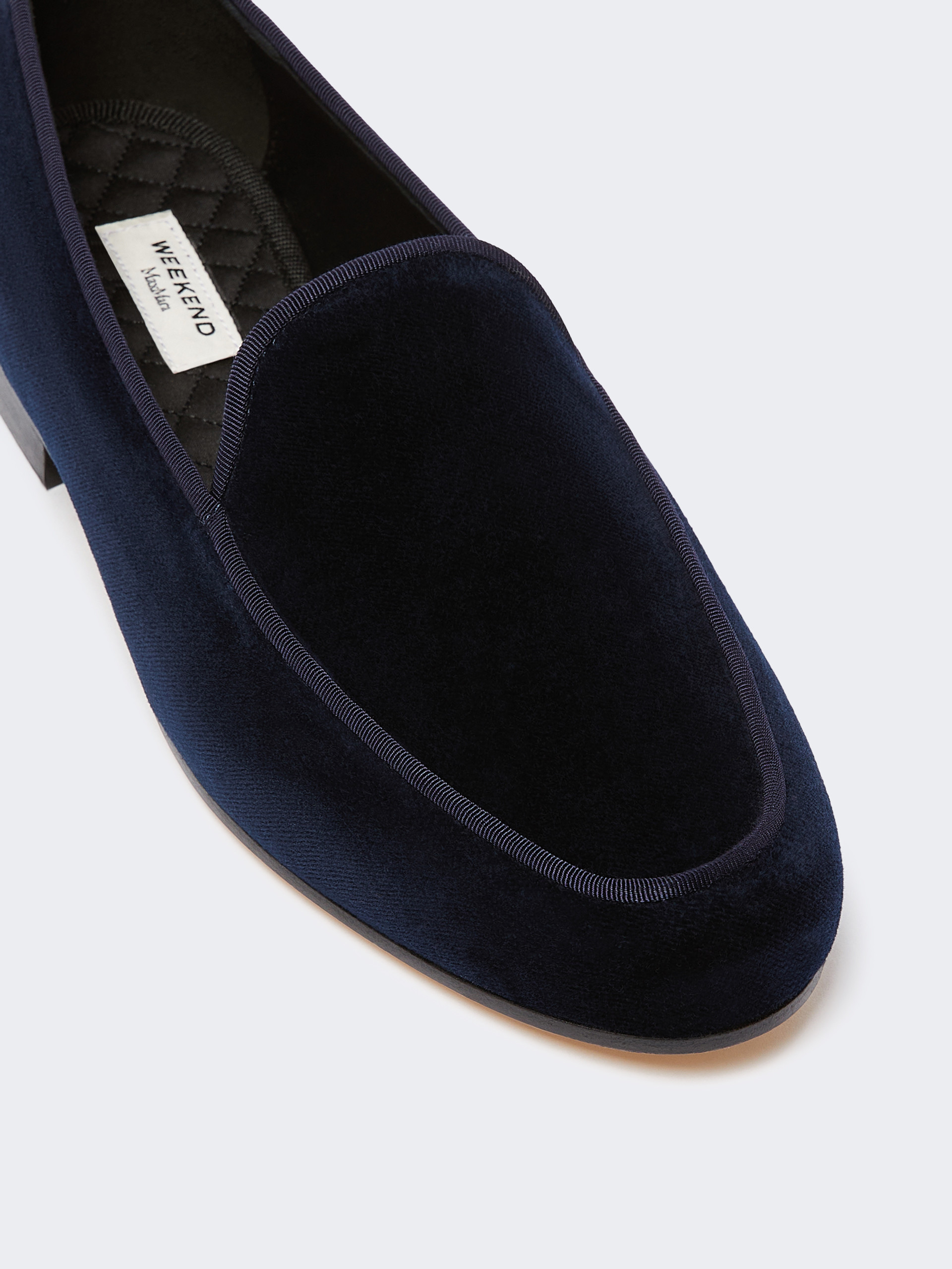 Cotton velvet moccasins - Weekend Max Mara - 5