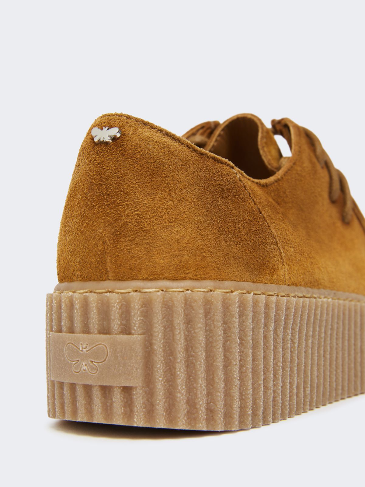 Polacchino basso in pelle scamosciata - CUOIO - Weekend - 5