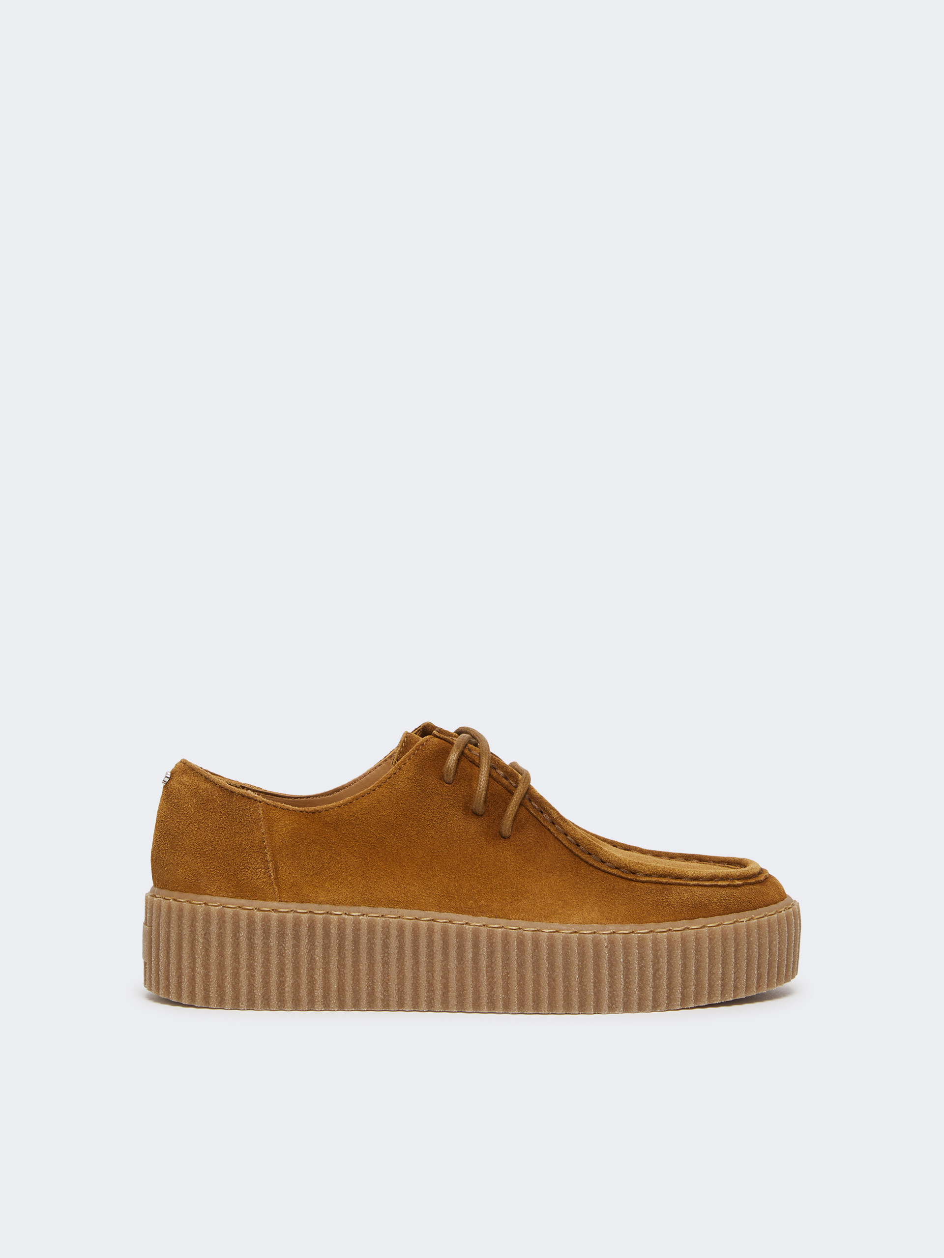 Low suede ankle boots - TOBACCO - Weekend Max Mara