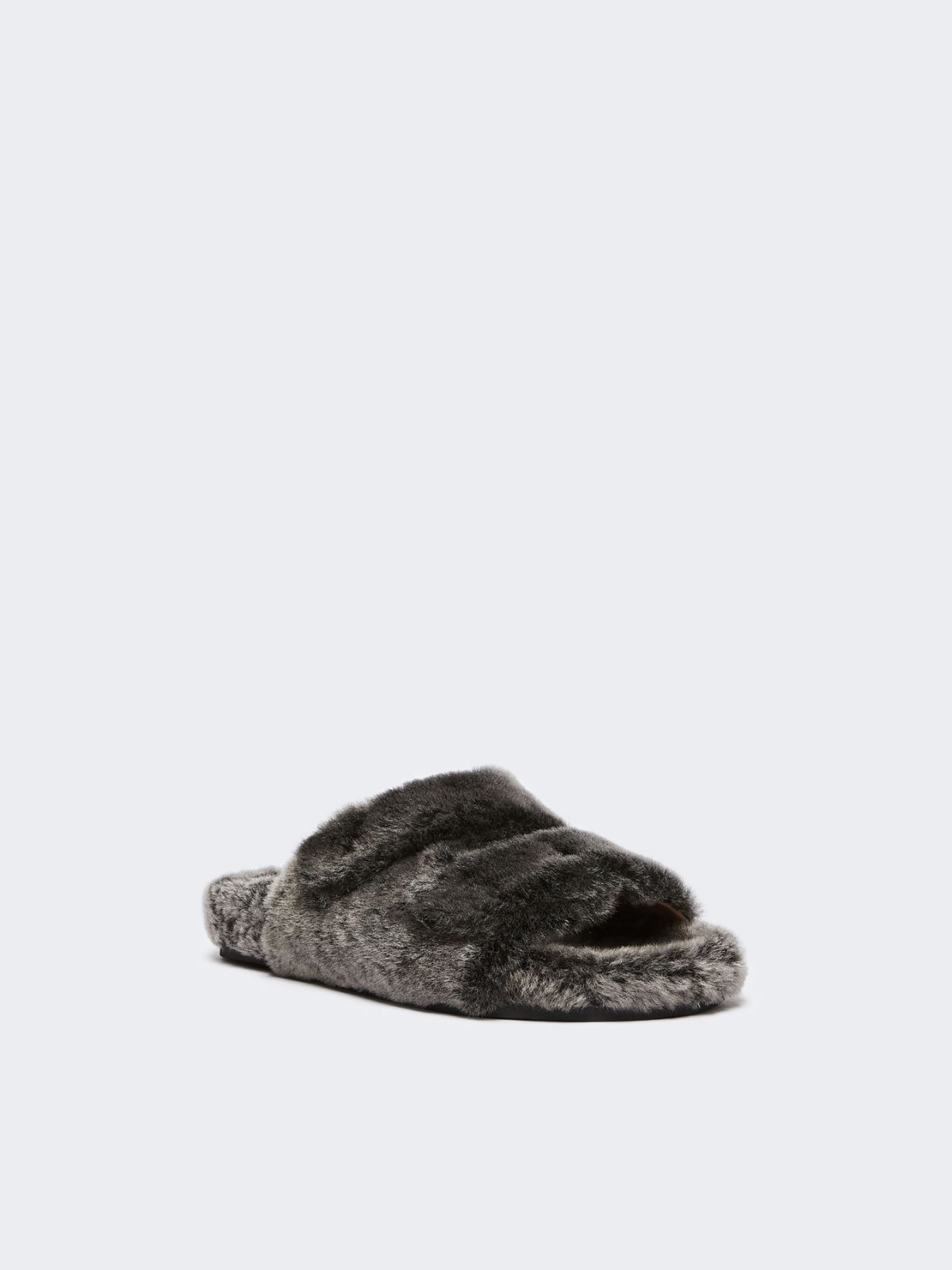 Shearling fussbett sandals - Weekend Max Mara - 2