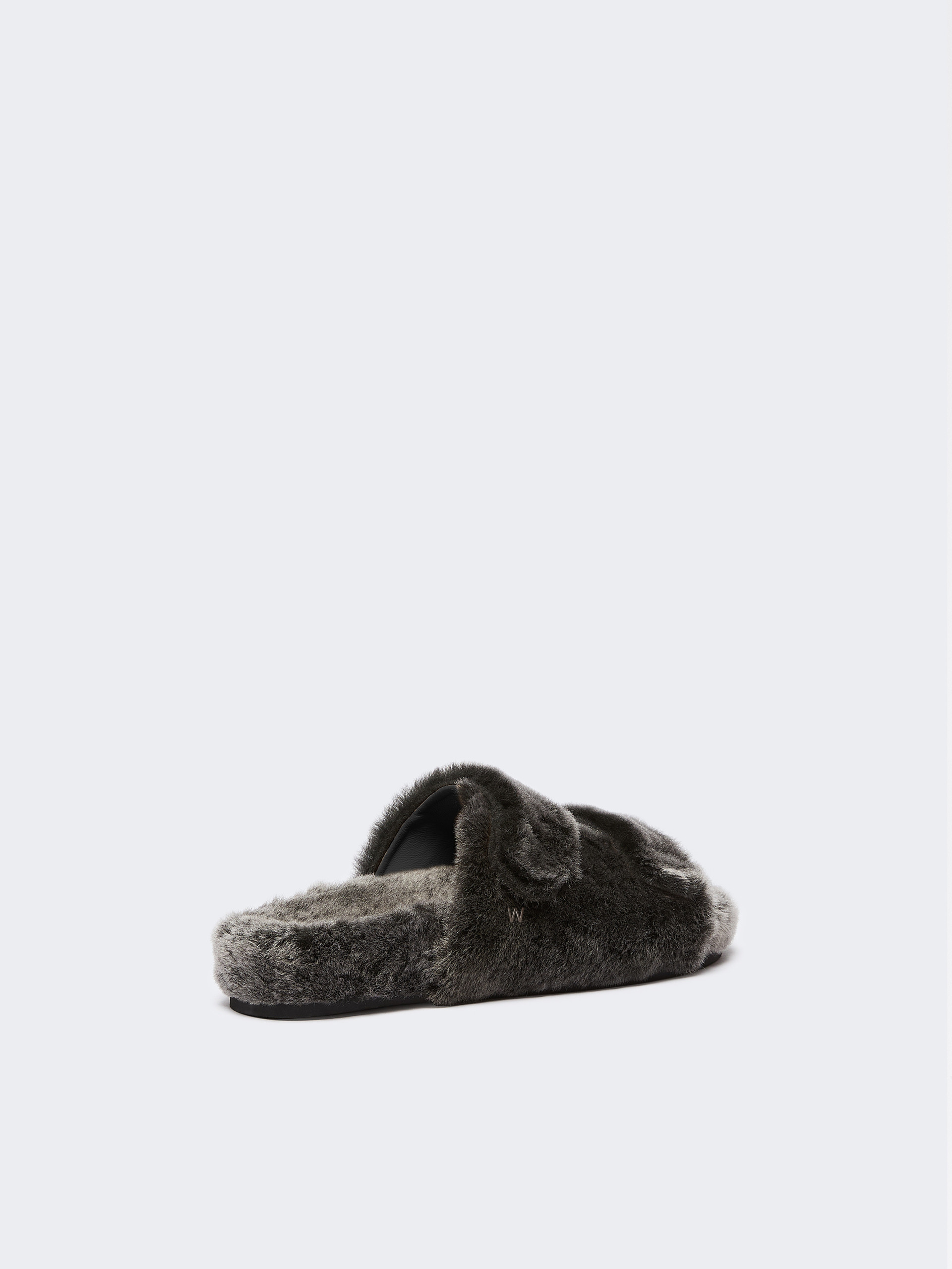 Shearling fussbett sandals - Weekend Max Mara - 3