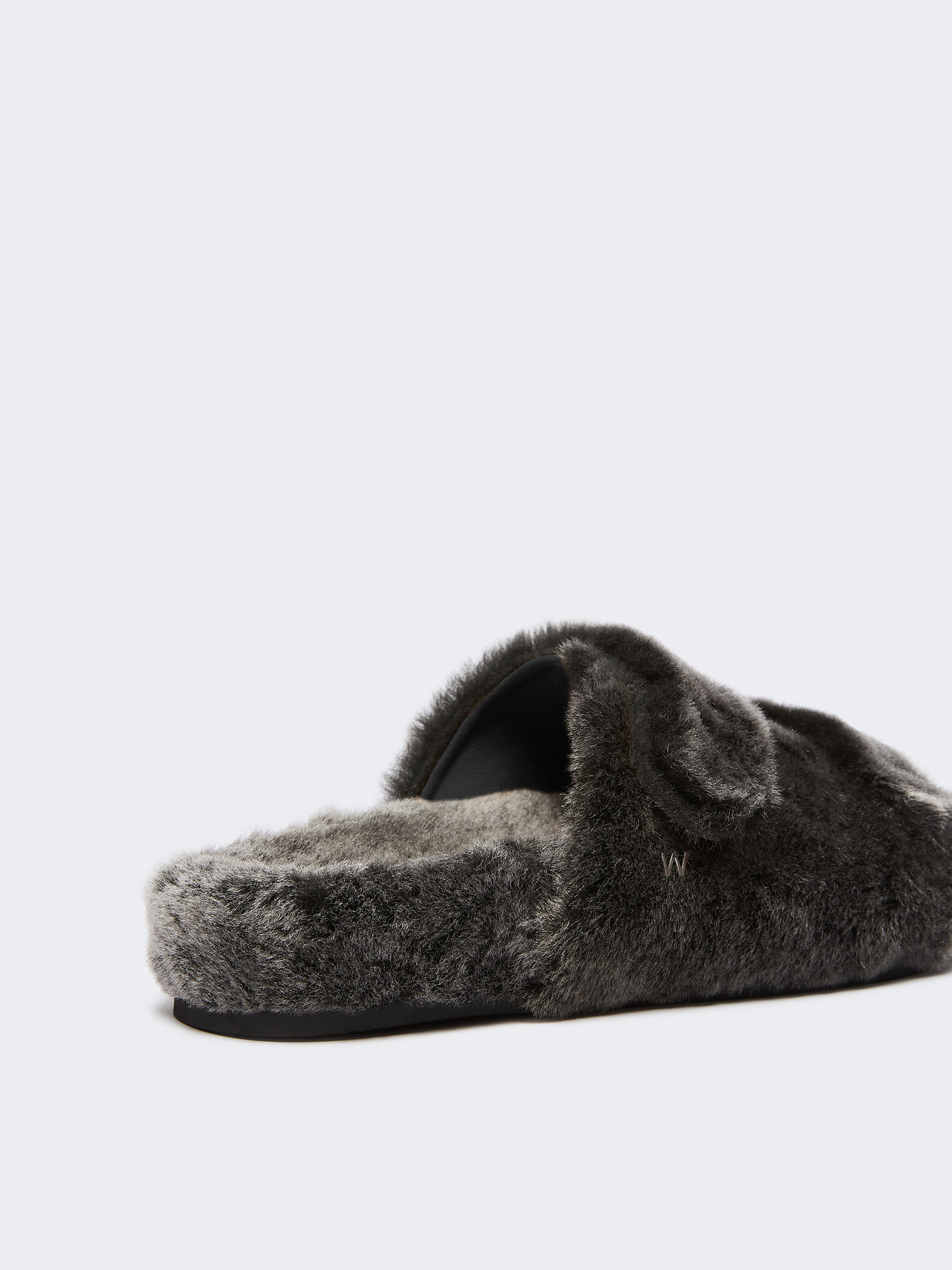 Shearling fussbett sandals - Weekend Max Mara - 4