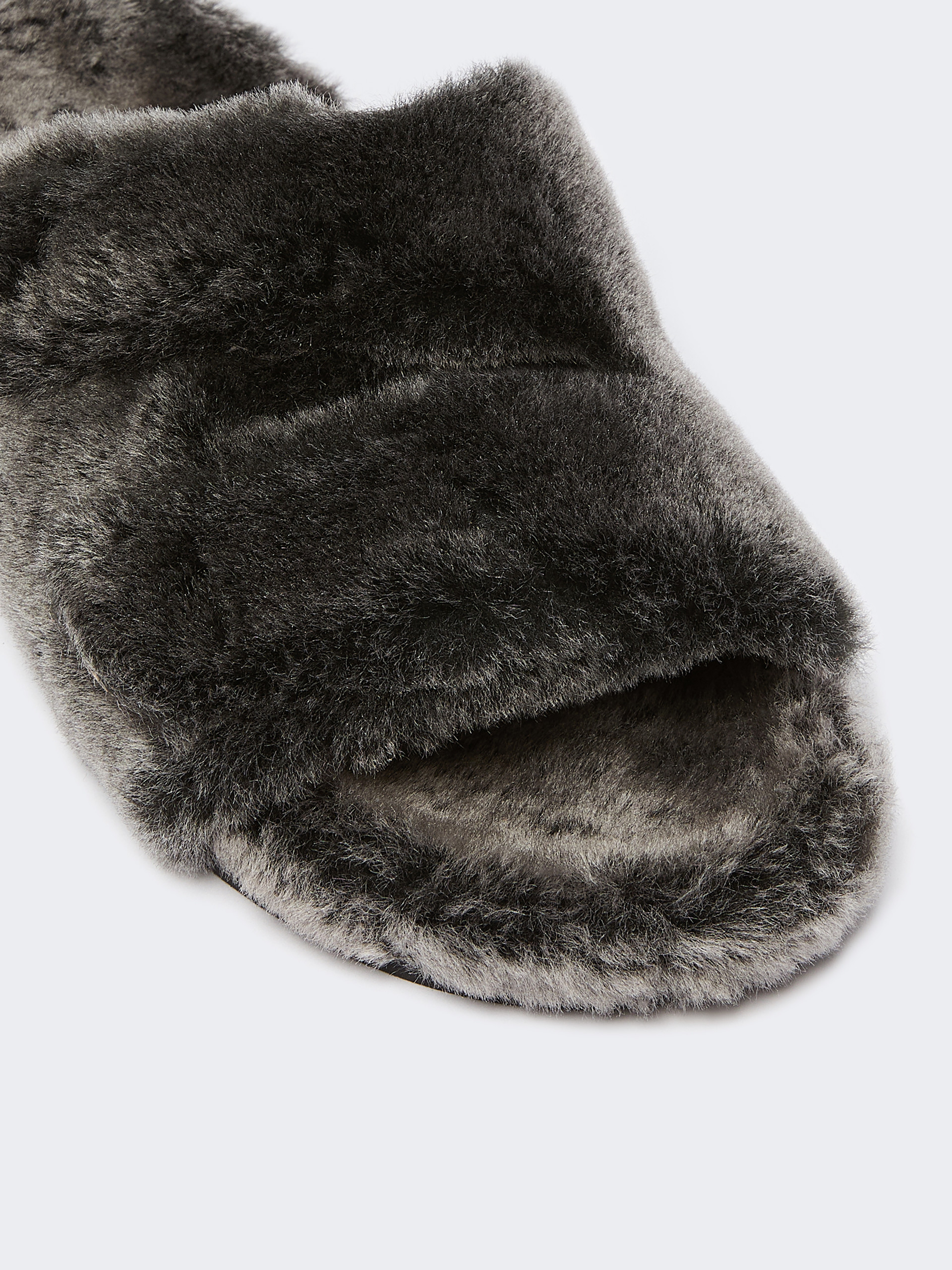 Shearling fussbett sandals - Weekend Max Mara - 5