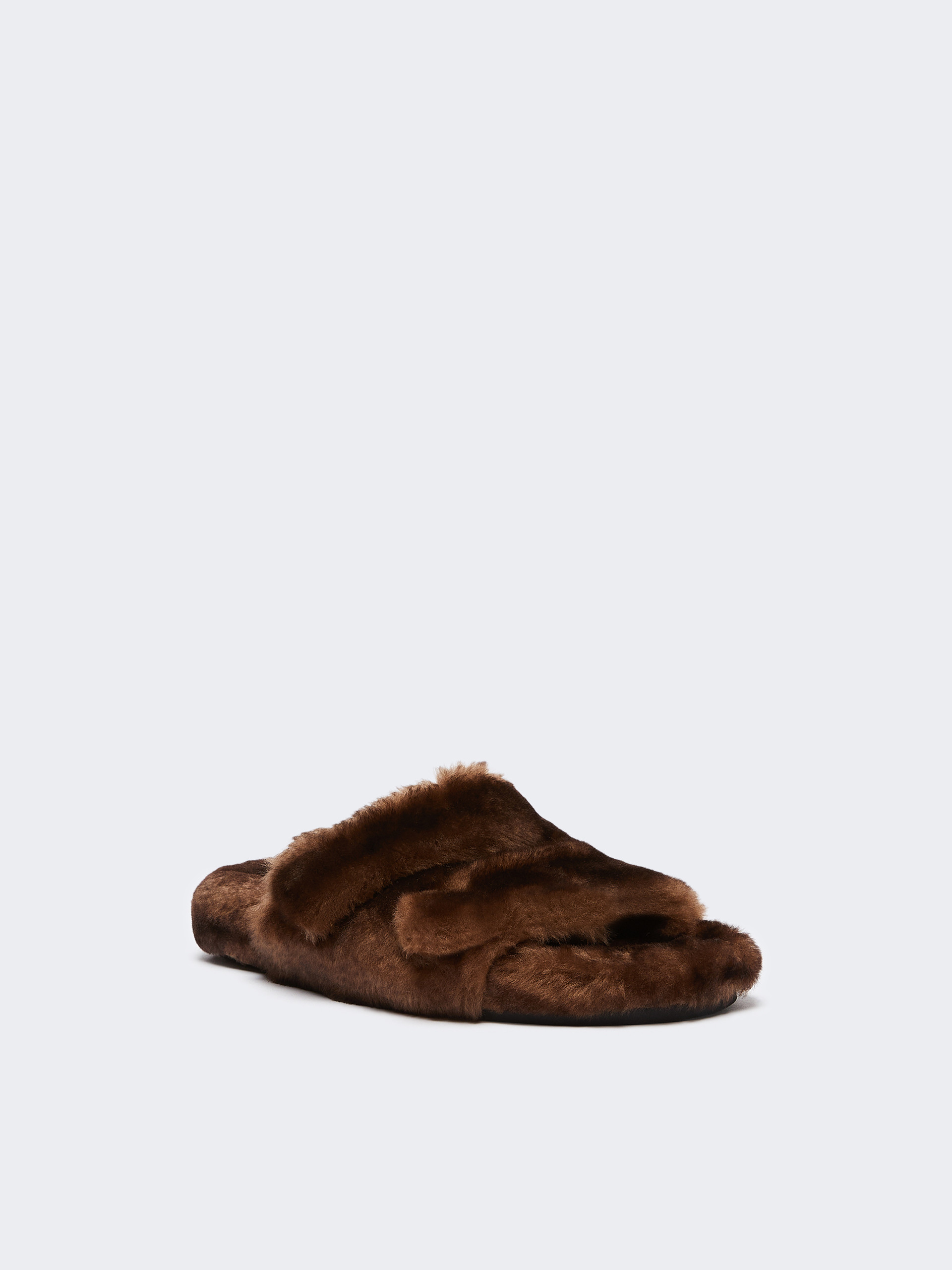 Shearling fussbett sandals - Weekend Max Mara - 2