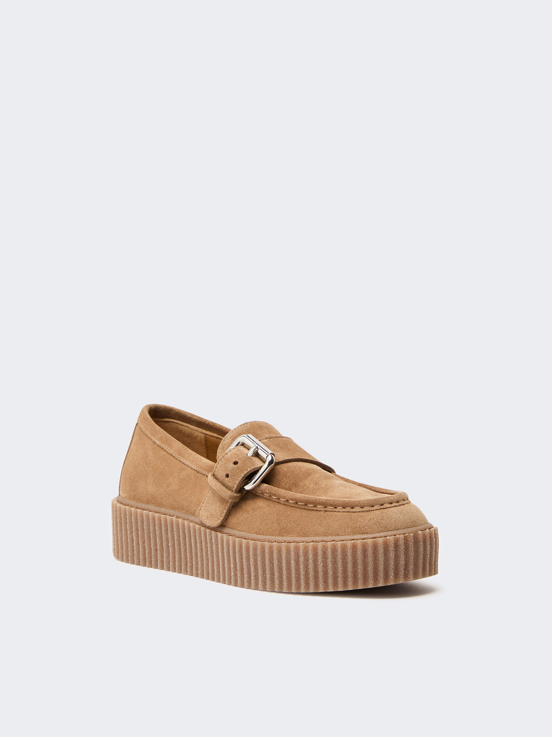 Split-leather loafers - HONEY - Weekend Max Mara - 2