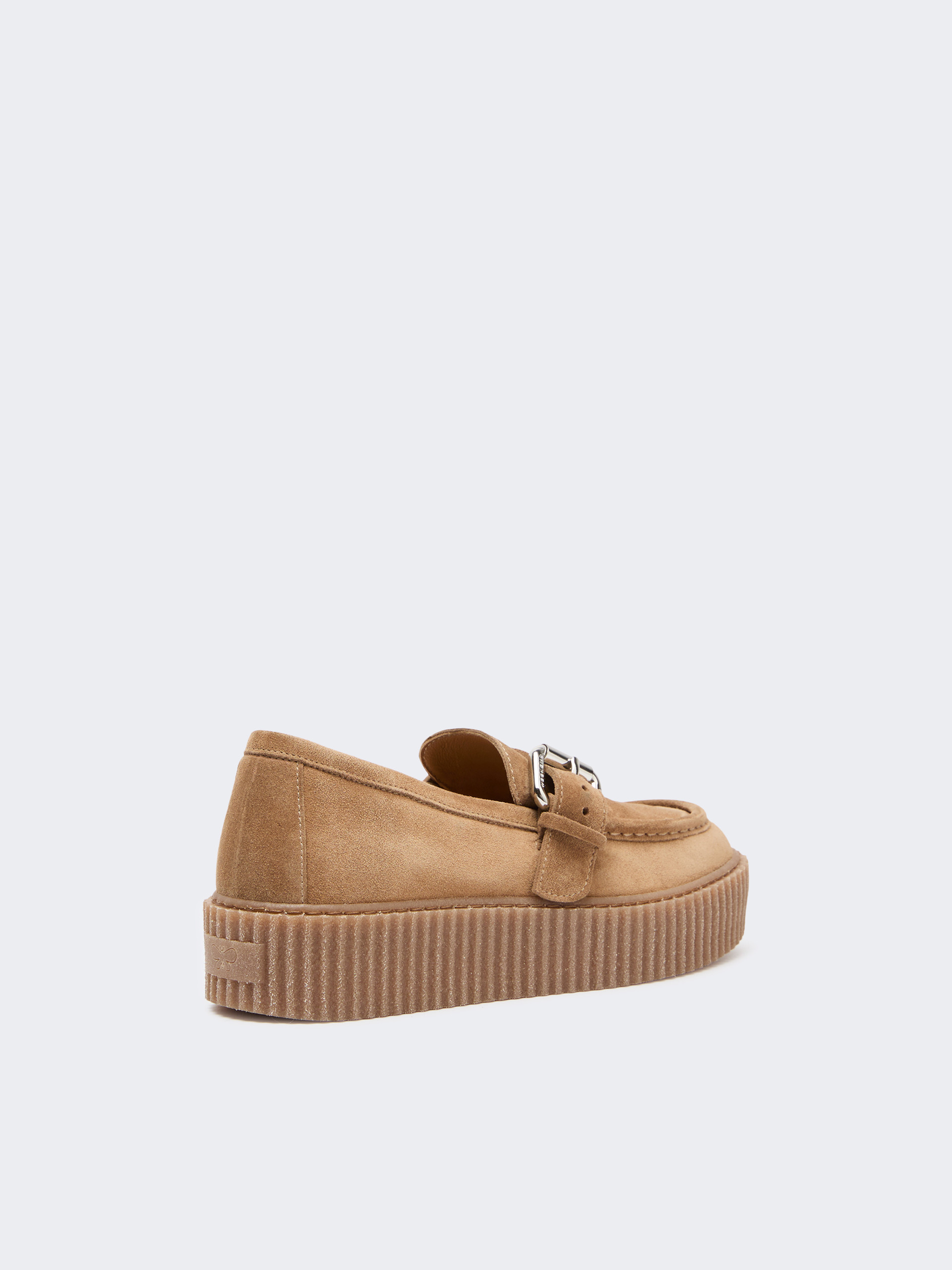 Split-leather loafers - HONEY - Weekend Max Mara - 3