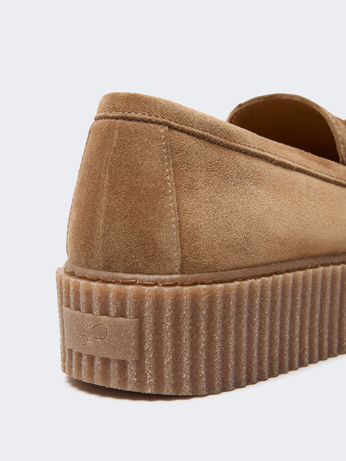 Split-leather loafers - HONEY - Weekend Max Mara - 5